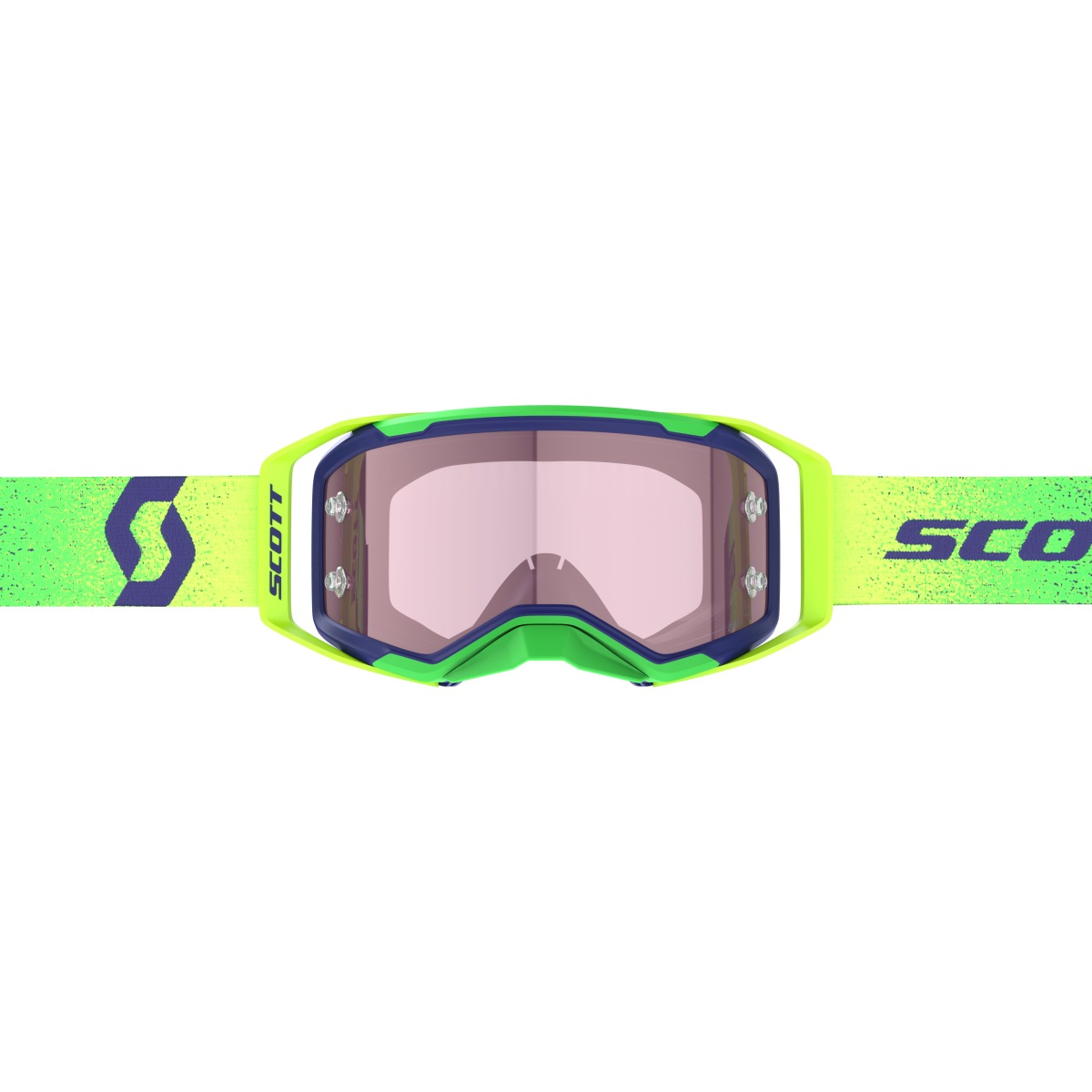 Scott Prospect 2.0 Amp MX Goggle Cross/MTB Brille grün/rose works