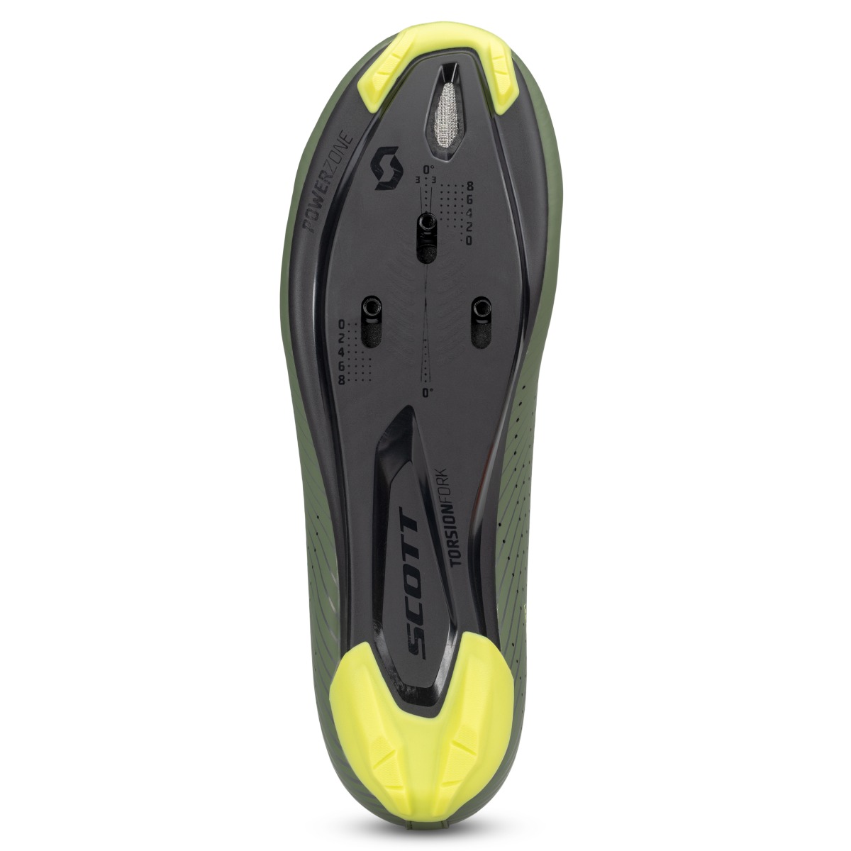 Scott Comp Rennrad Fahrradschuhe olive grün/gelb 2027