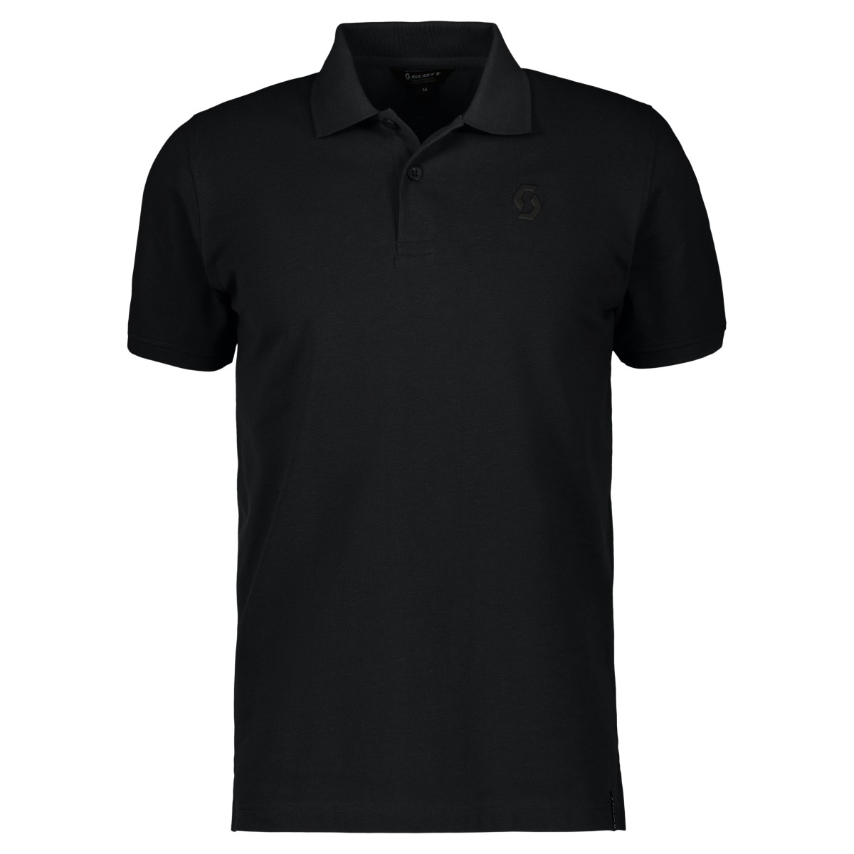 Scott Icon Polo Freizeit T-Shirt schwarz 2027