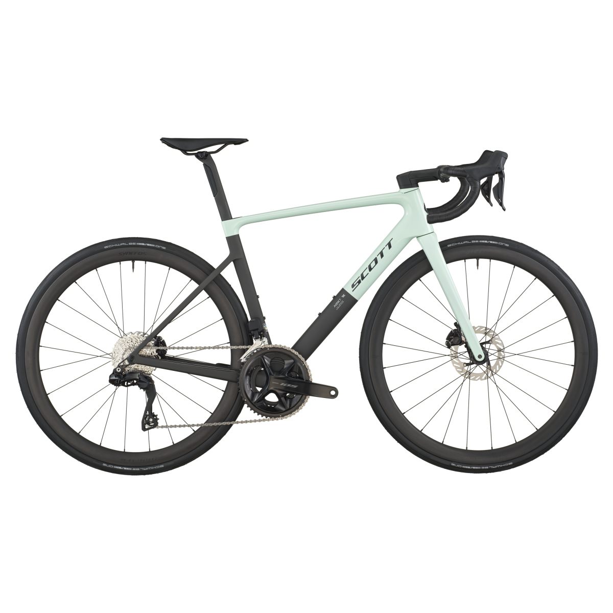 Scott Addict RC 30 Carbon Rennrad frozen grün/schwarz 2026