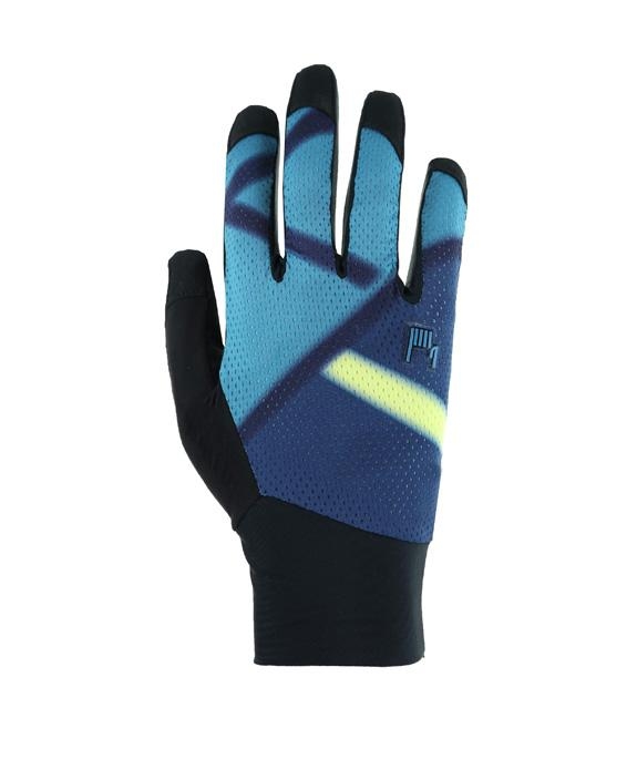 Roeckl Moleno 2 Jr. Kinder Fahrrad Handschuhe lang blau/schwarz 2025