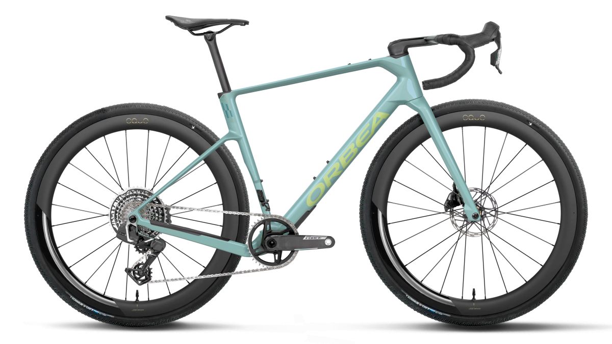 Orbea Terra Race M21e LTD 1X Carbon Gravel Fahrrad frozen concrete 2027