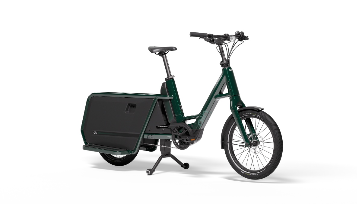 QIO Long P9 20'' E-Bike Pedelec Lastenrad forest green 2026