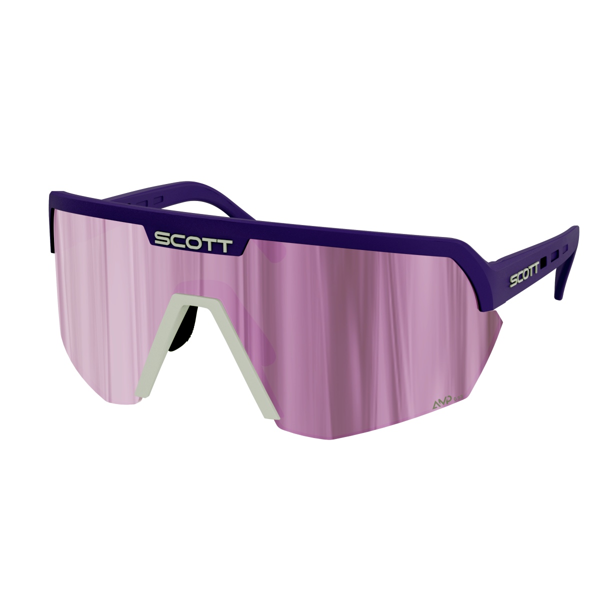 Scott Sport Shield Fahrradbrille vibrant lila/AMP lavender chrome S3