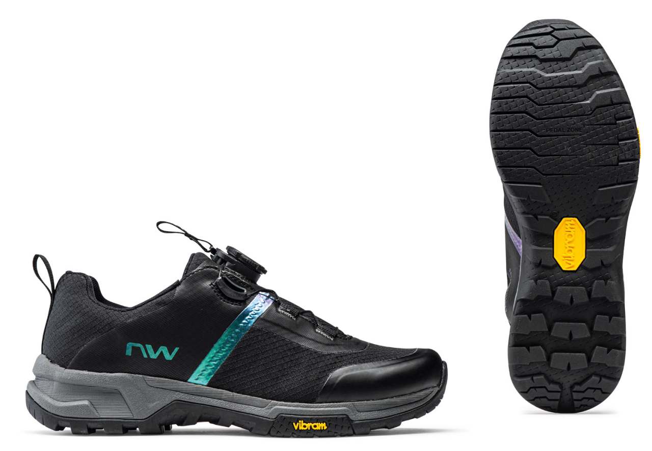 Northwave Crossland Plus Damen MTB / Dirt Fahrrad Schuhe schwarz 2026