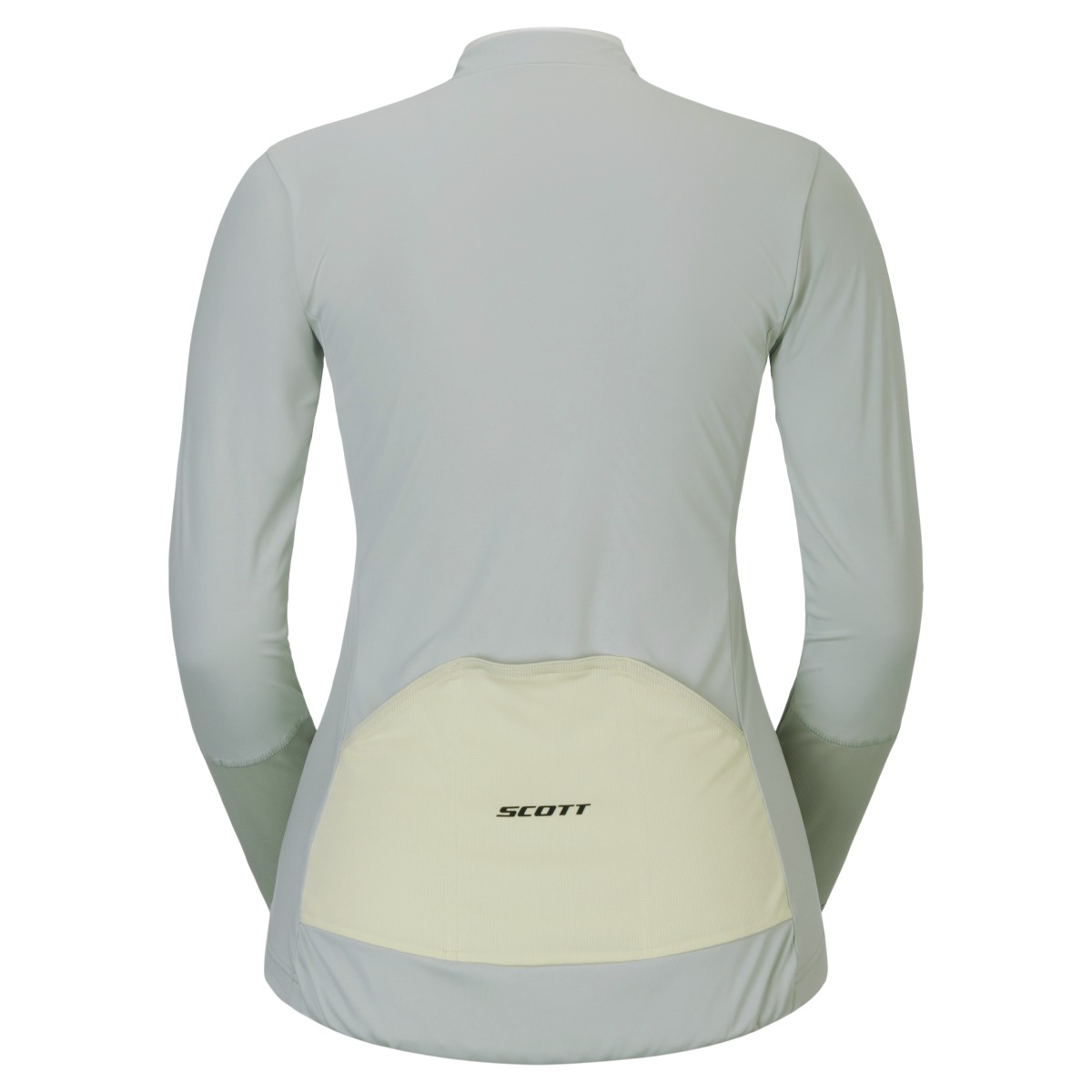 Scott Endurance Damen Fahrradtrikot langarm grau/gelb 2026