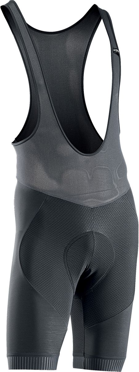 Nortwave Active Winter Fahrrad Trägerhose kurz schwarz 2025