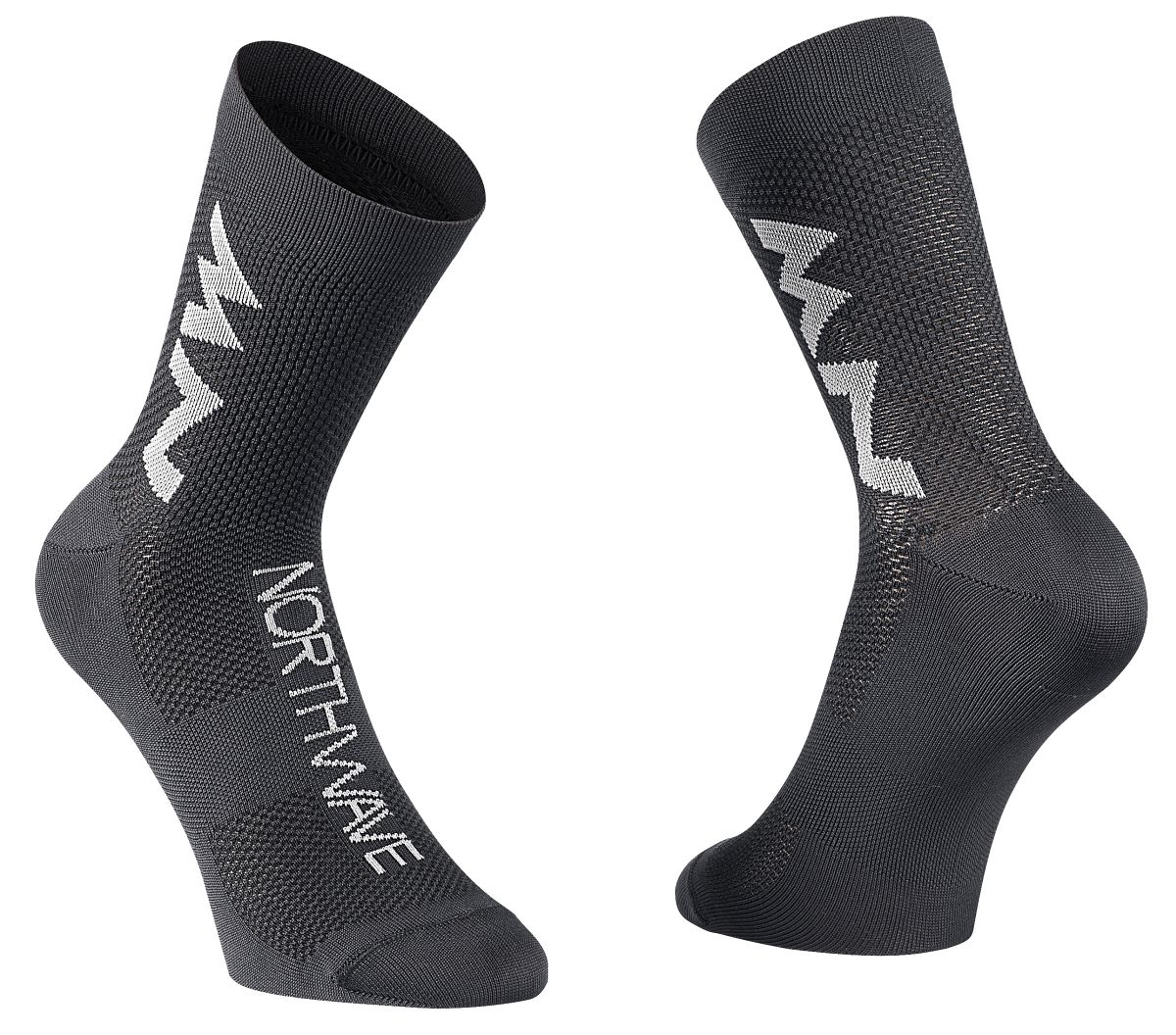 Northwave Extreme Air Mid Fahrrad Socken schwarz 2021