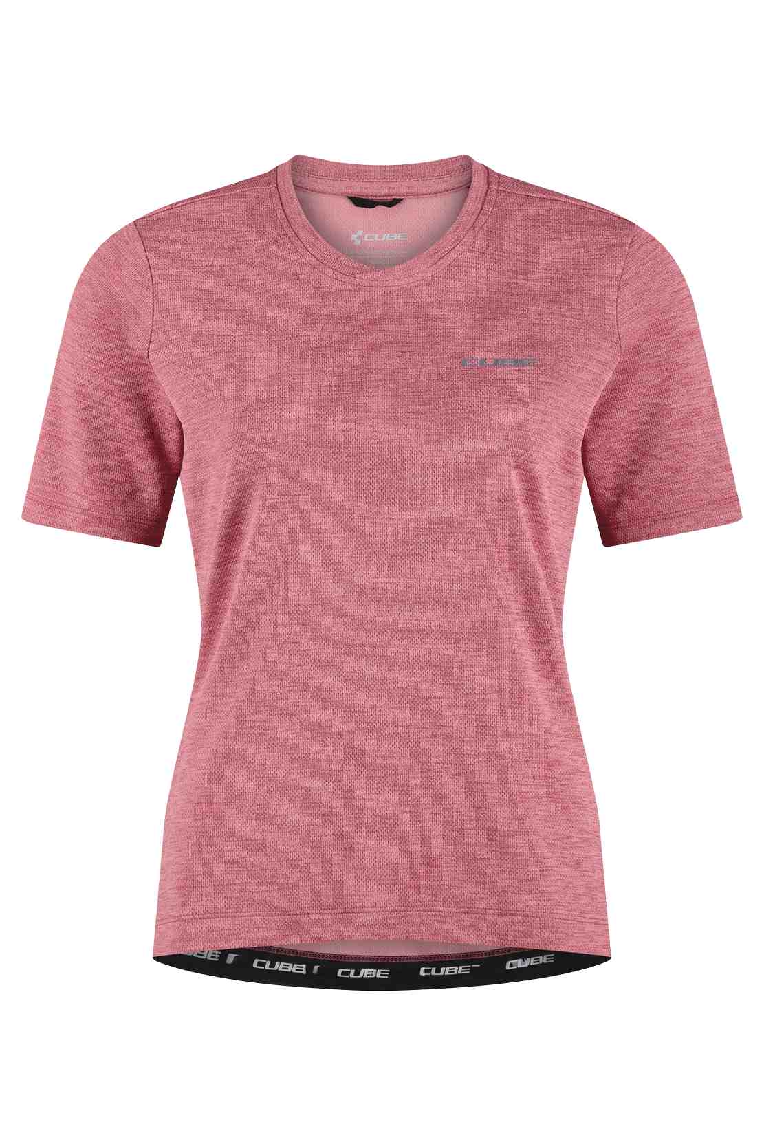 Cube Gravel Damen Fahrrad Trikot kurz rose 2026