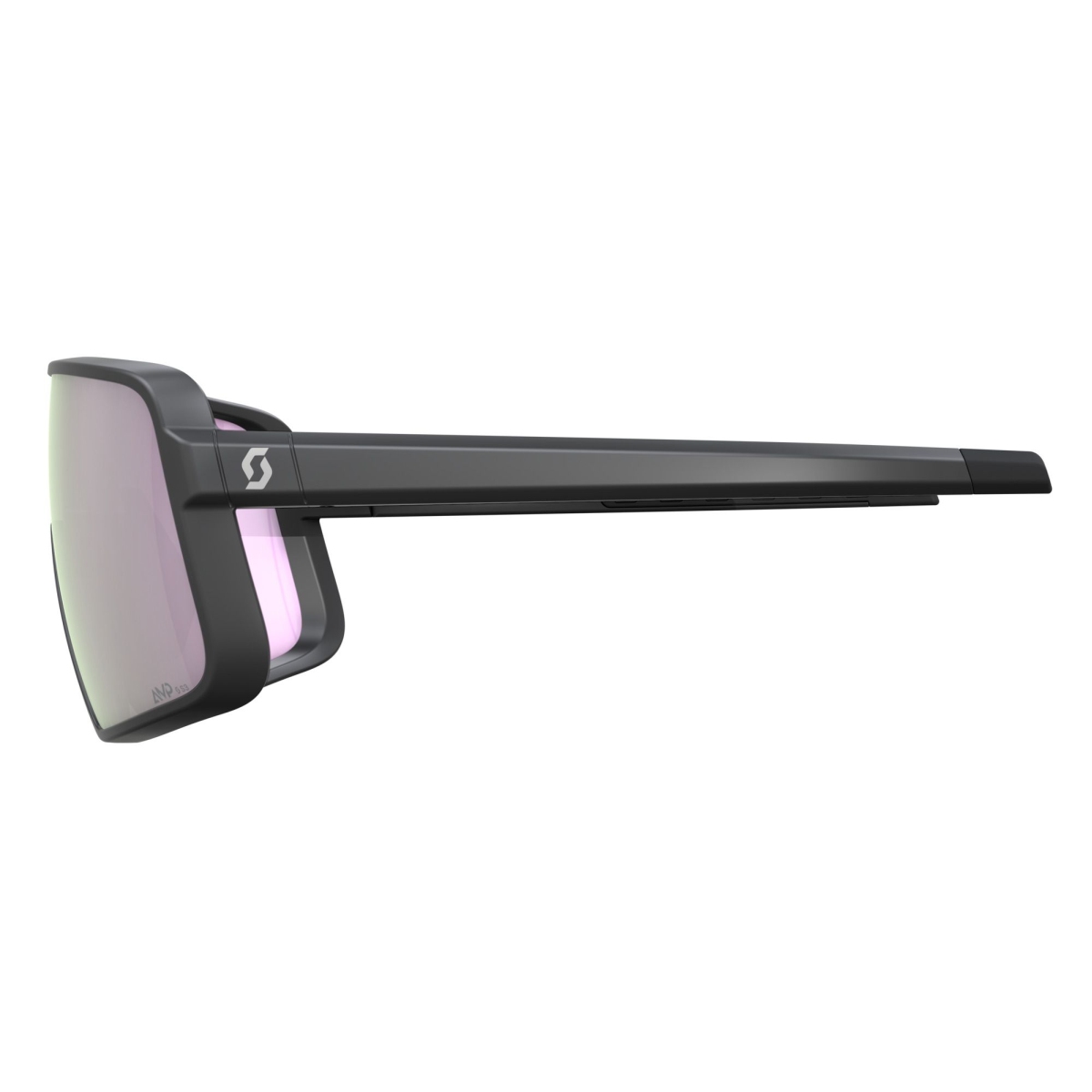 Scott Torica AMP Wechselscheiben Fahrrad Brille schwarz/lila chrome