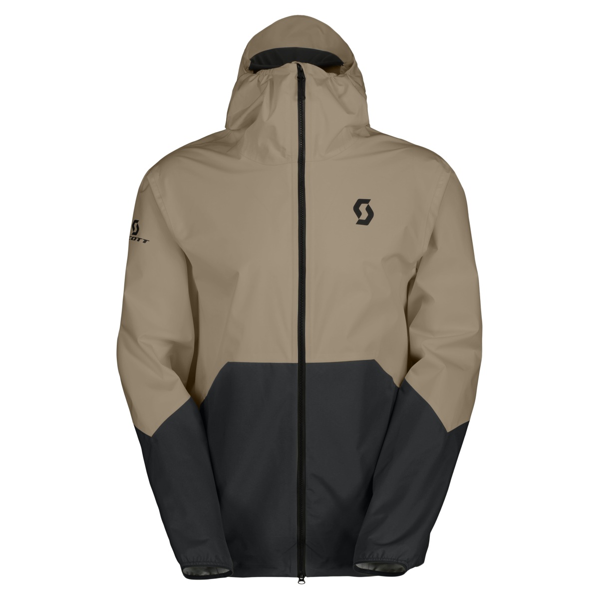 Scott Explorair Light Dryo 2.5L Outdoor / Sport Regenjacke toast beige/schwarz 2026
