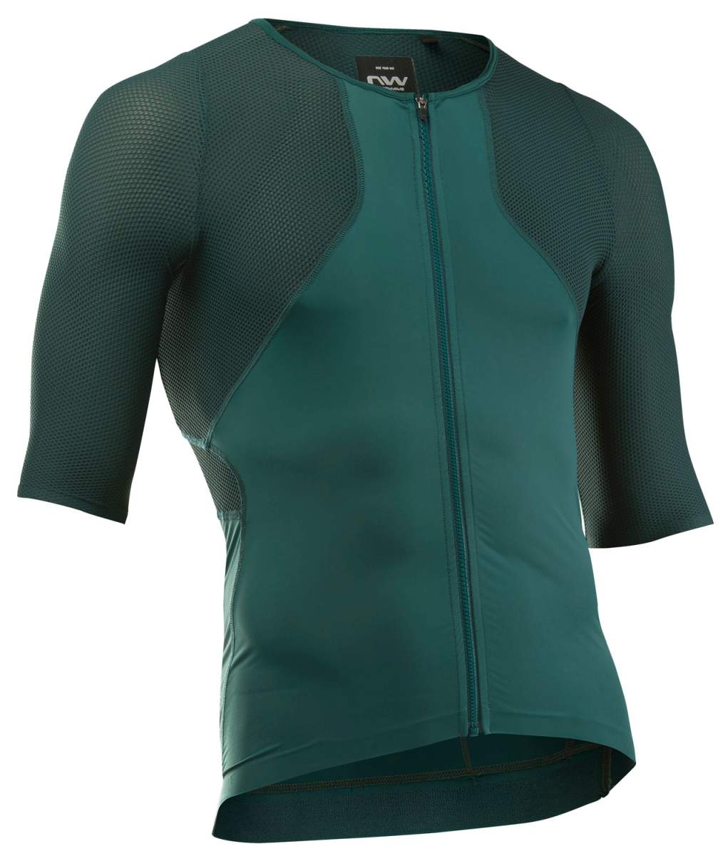 Northwave Extreme Rock Fahrradtrikot kurz petrol grün 2026