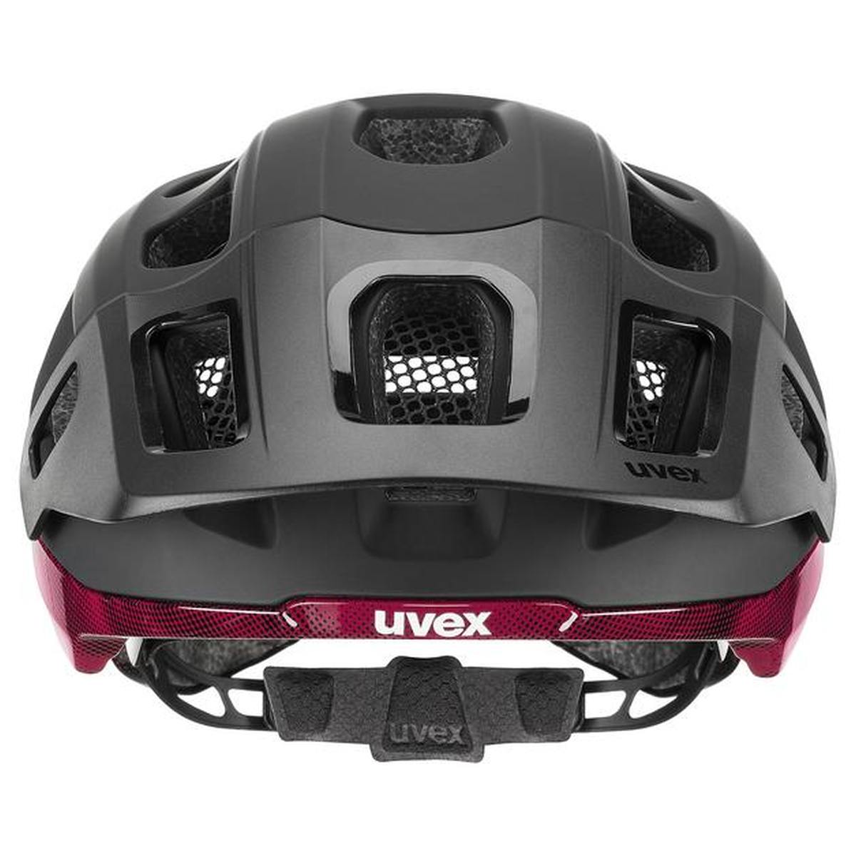 Uvex React MIPS MTB Fahrrad Helm matt schwarz/rot 2027