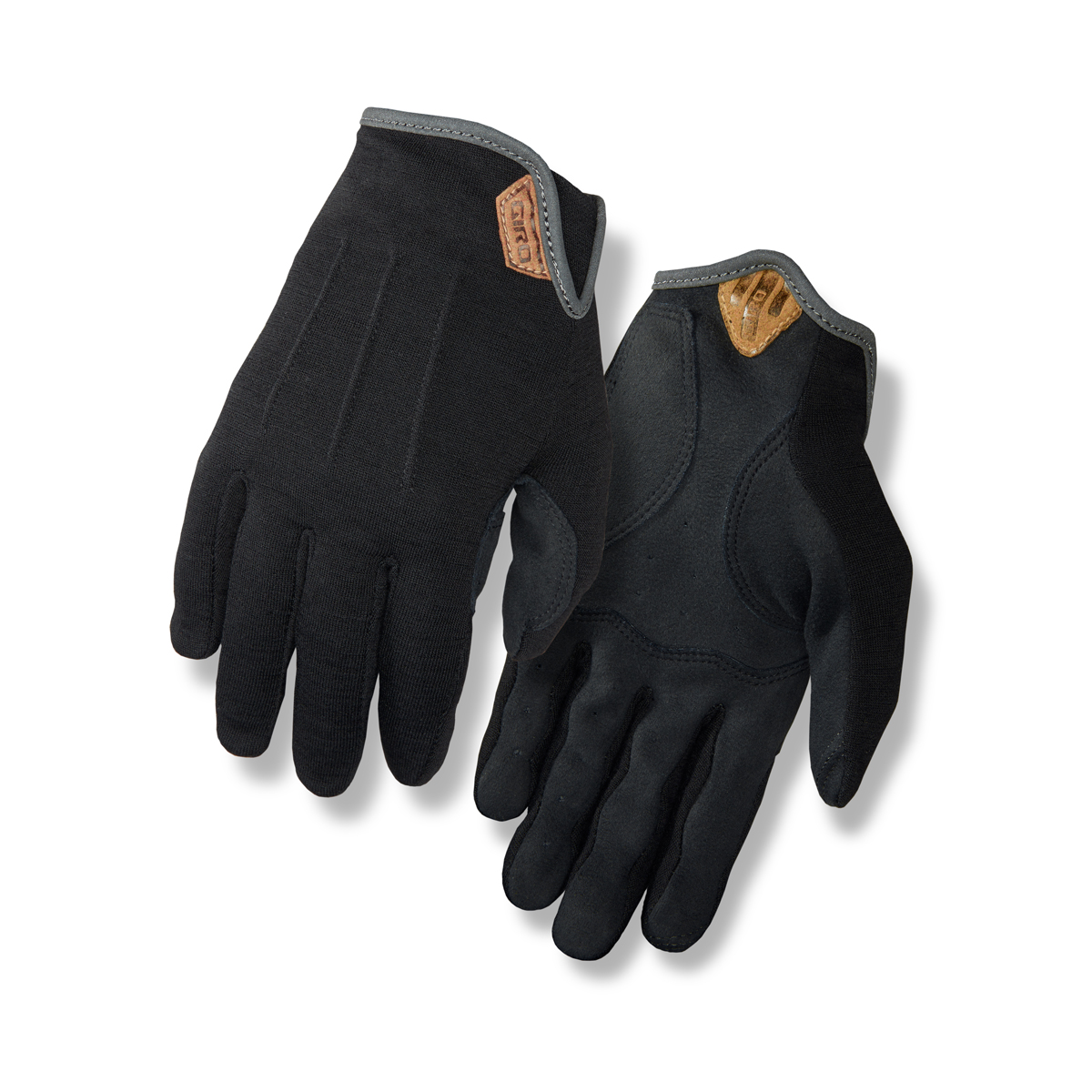 Giro D'Wool Fahrrad Handschuhe lang schwarz 2025