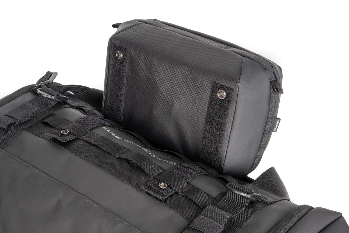 Cube Waschtasche 4 Kulturbeutel schwarz