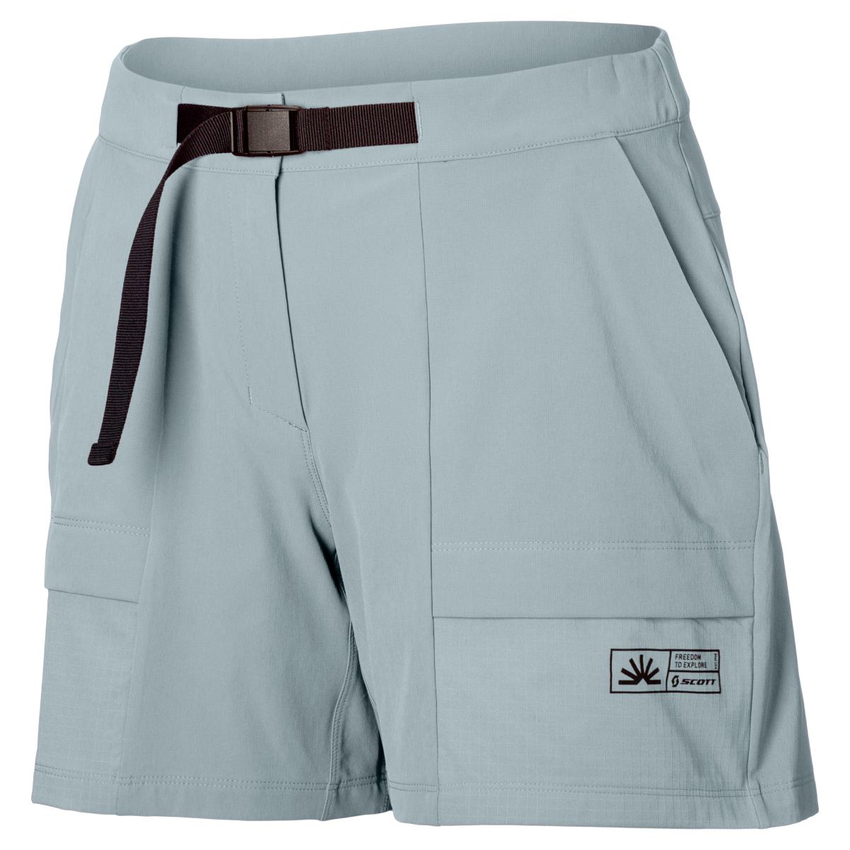 Scott Explorair Escape Damen Outdoor / Sport Shorts kurz mist blau 2027