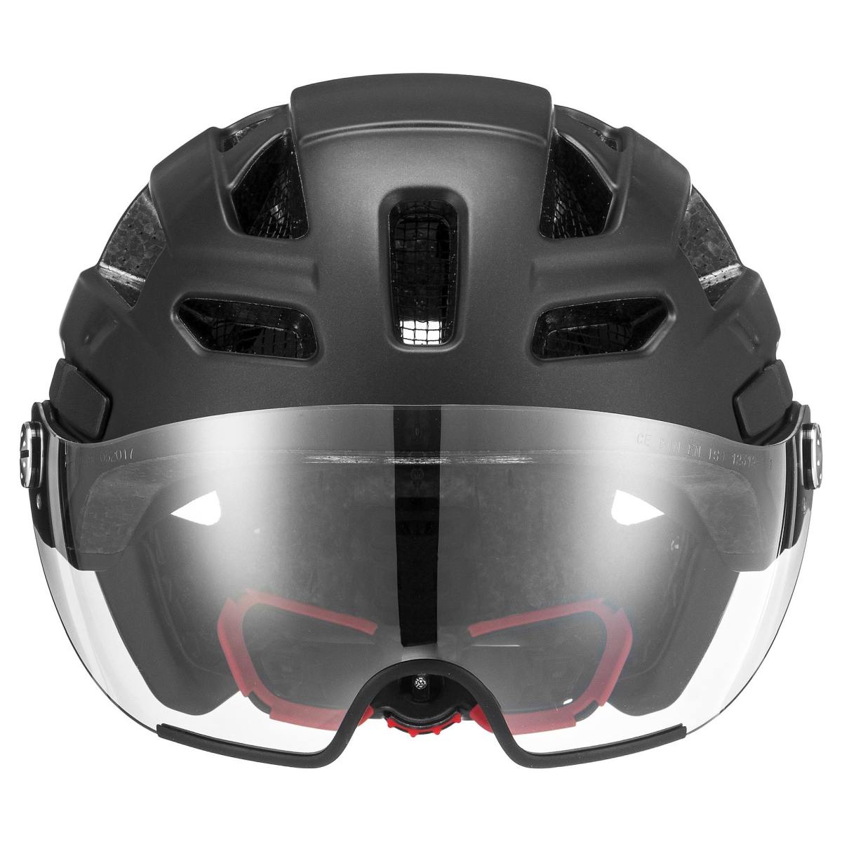 Uvex Finale Visor City Trekking Fahrrad Helm matt schwarz 2027