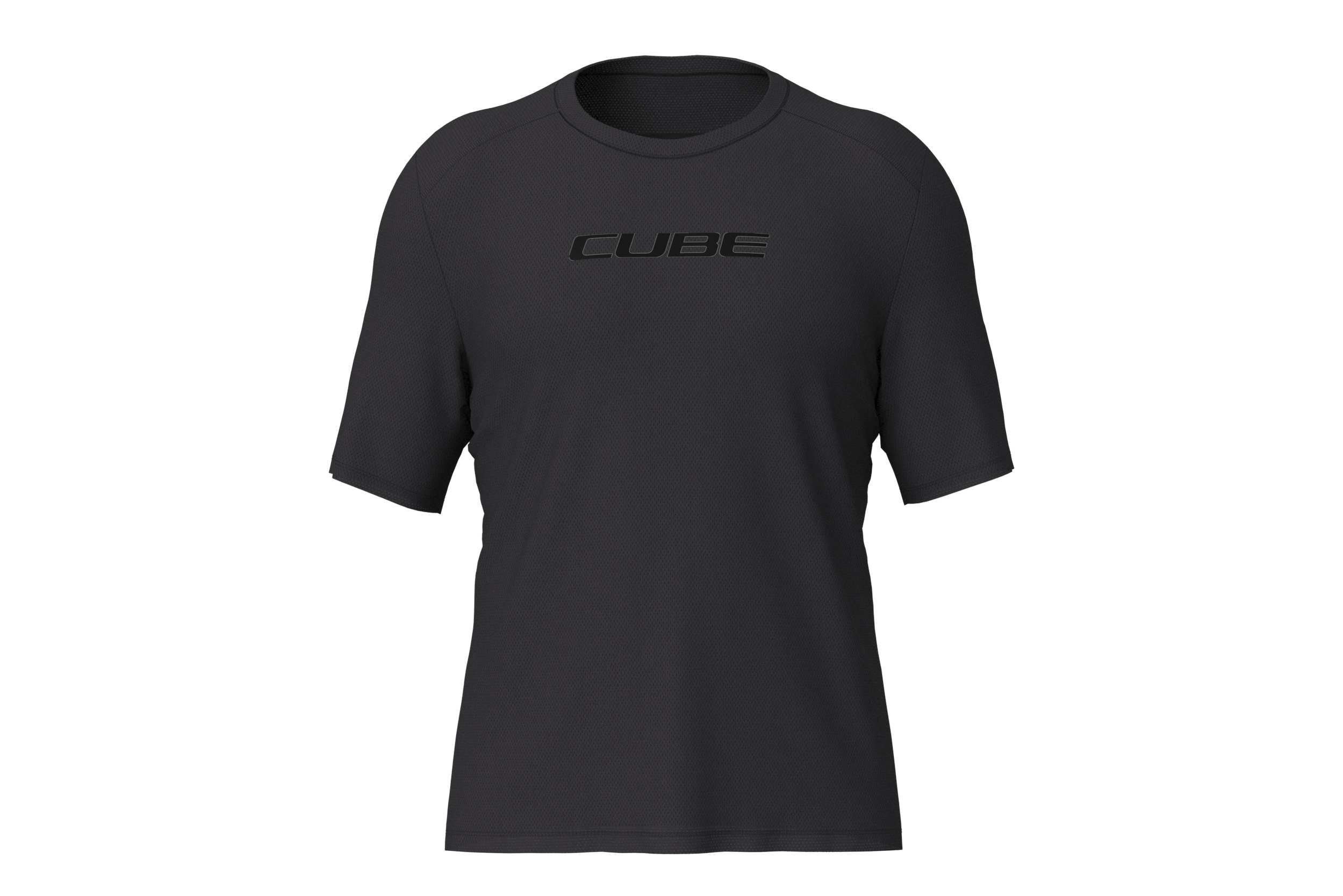 Cube Funktionsshirt Fahrrad Trikot kurz schwarz 2026