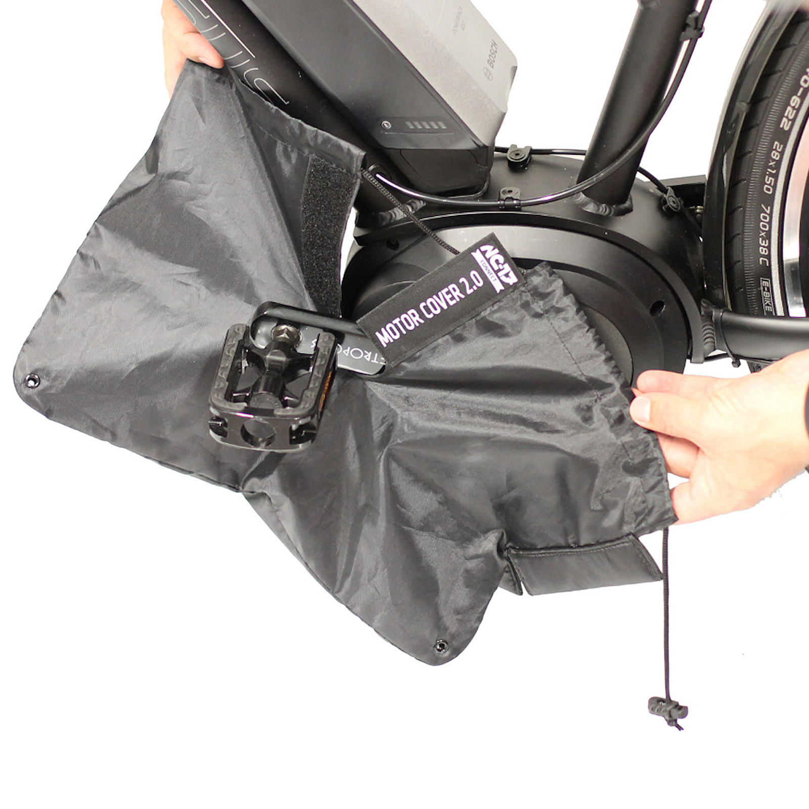 NC-17 Connect Motor Cover 2.0 Schutzhülle für E-Bike Mittelmotoren schwarz