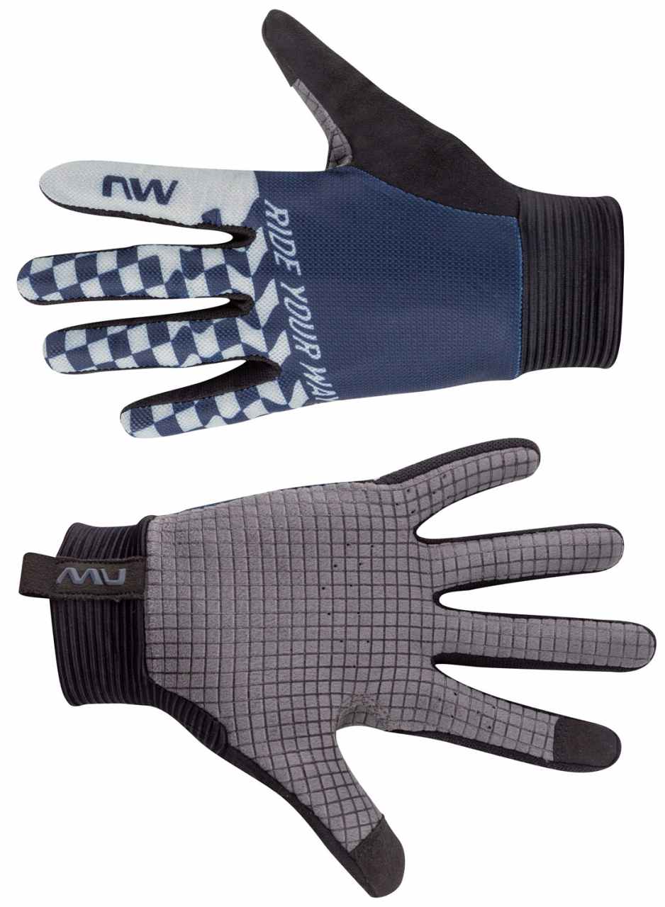 Northwave Air Fahrrad Handschuhe lang blau/grau 2024