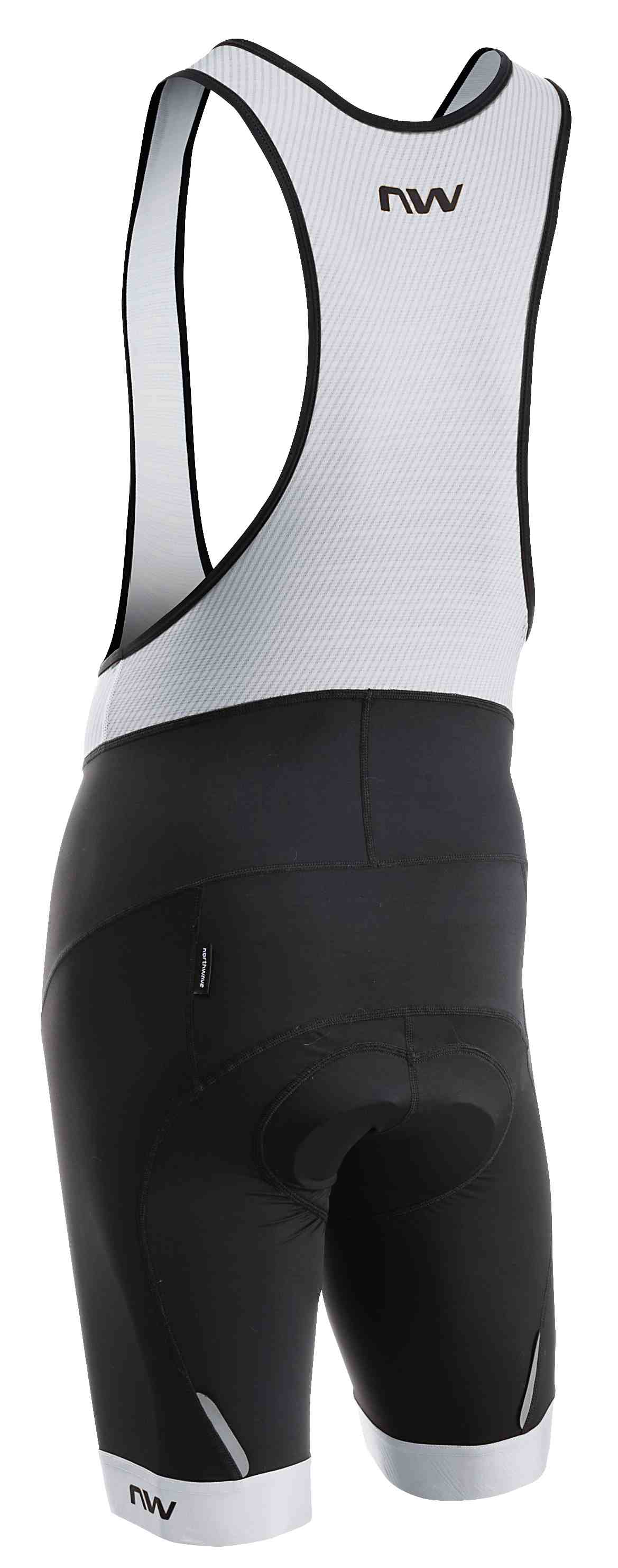 Northwave Force Evo Fahrrad Trägerhose kurz schwarz/grau 2024