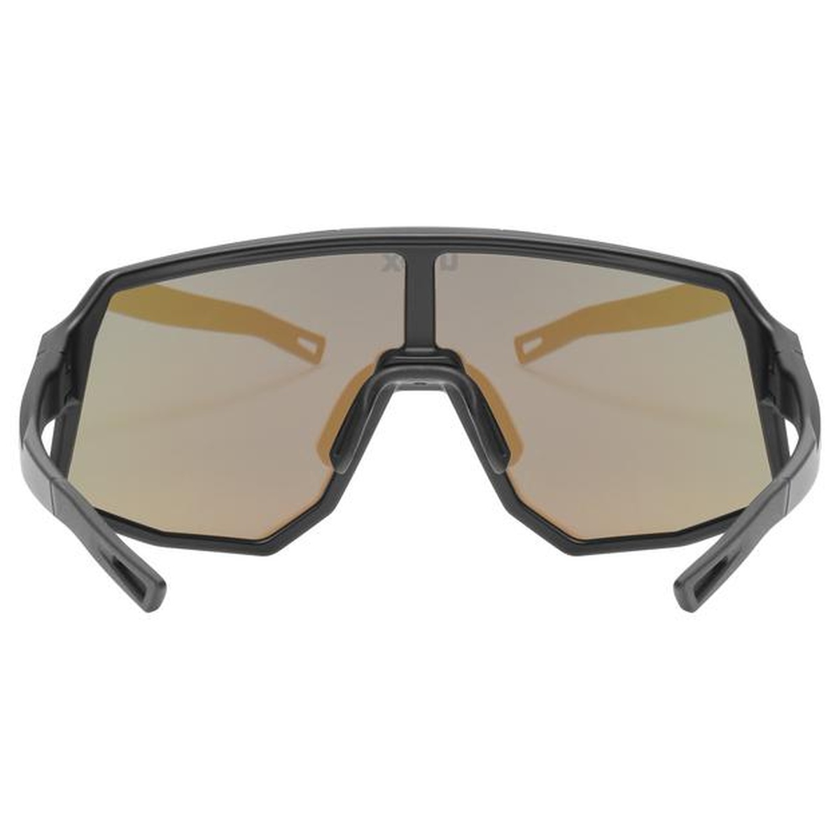 uvex Sequenze Fahrrad / Sport Brille matt schwarz/mirror blau 2027