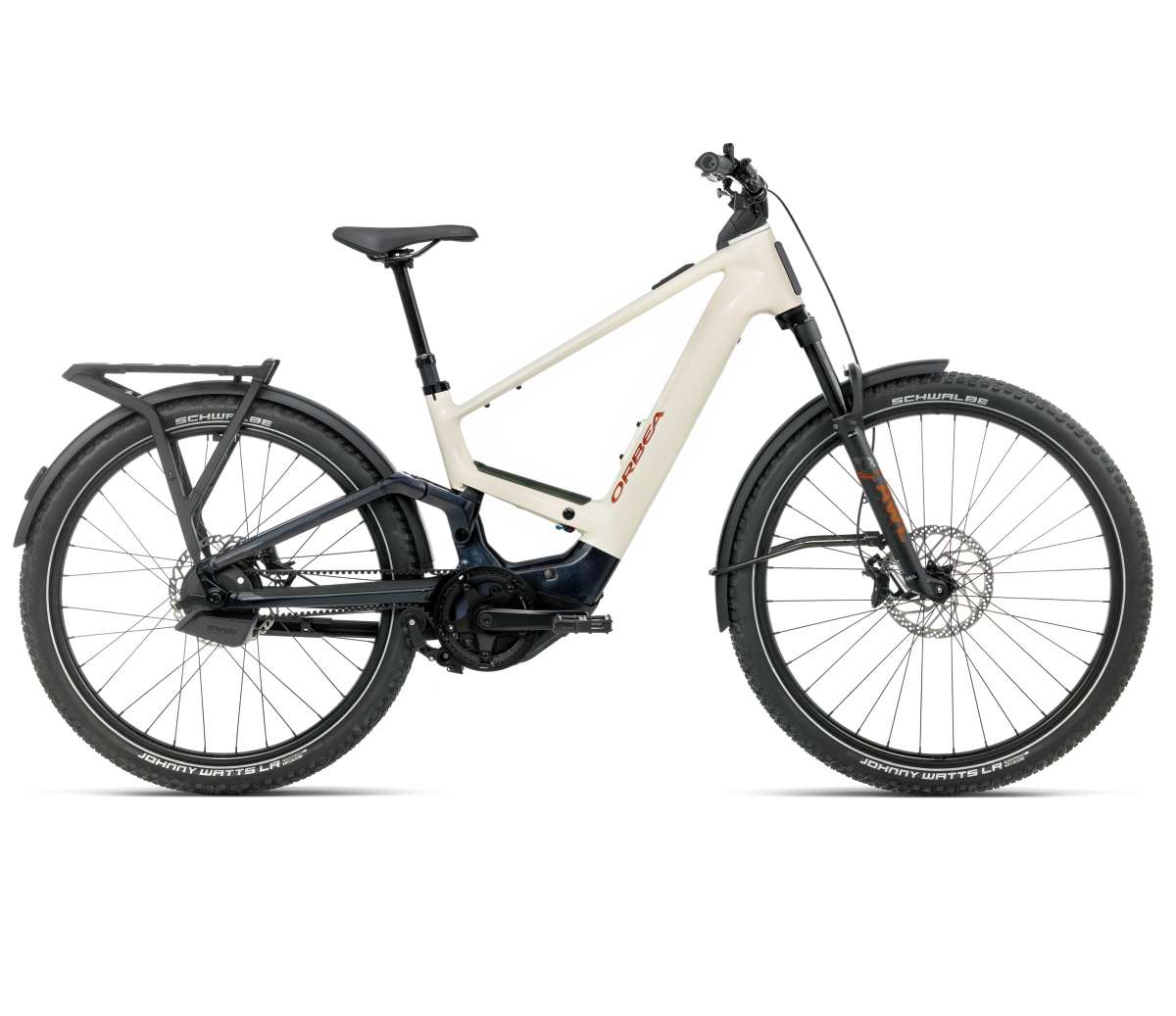 Orbea Muga 10 E-Bike Trekking Pedelec ivory white/black 2027