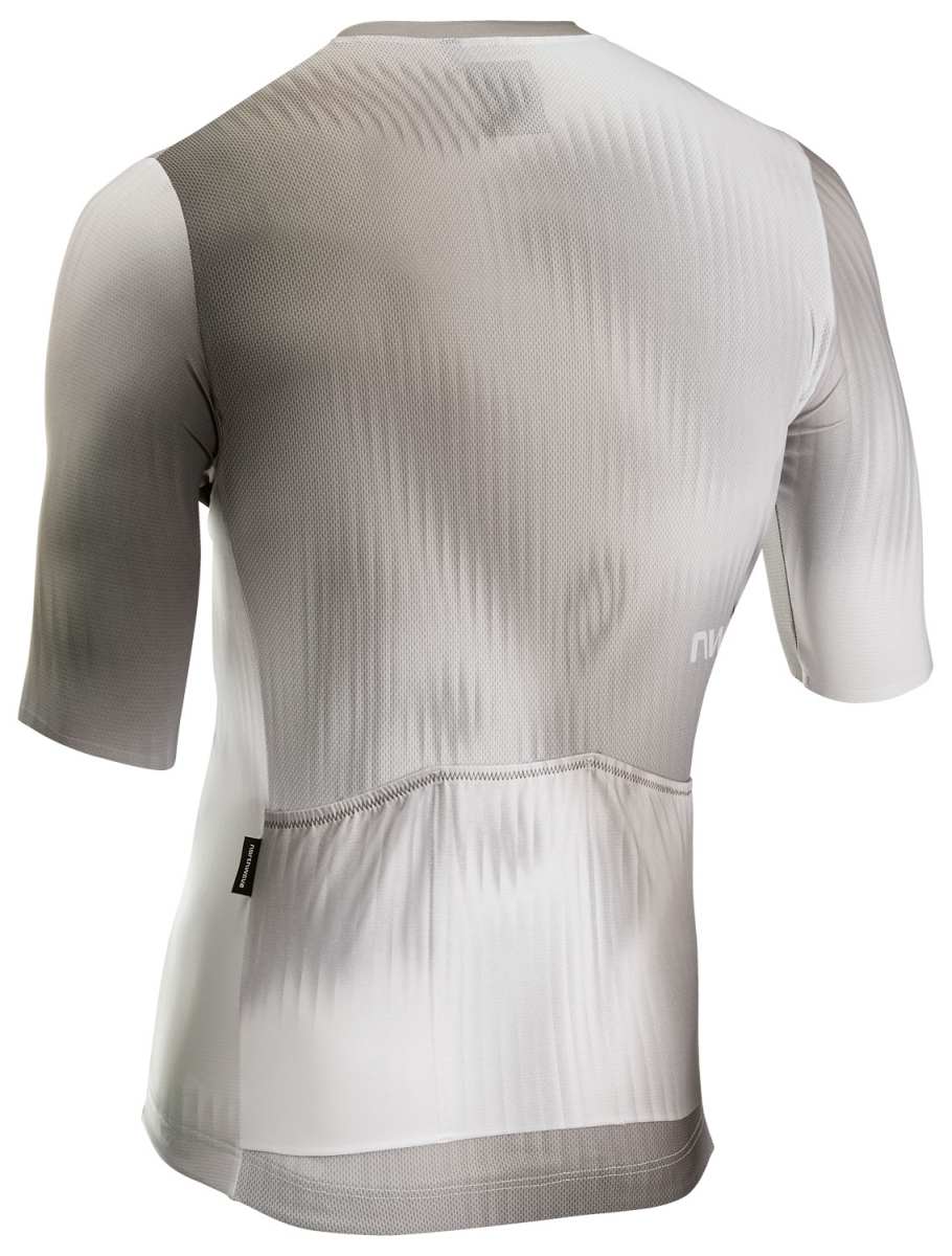 Northwave Blade Gravel / Rennrad Fahrradtrikot kurz weiß/sandfarben 2026