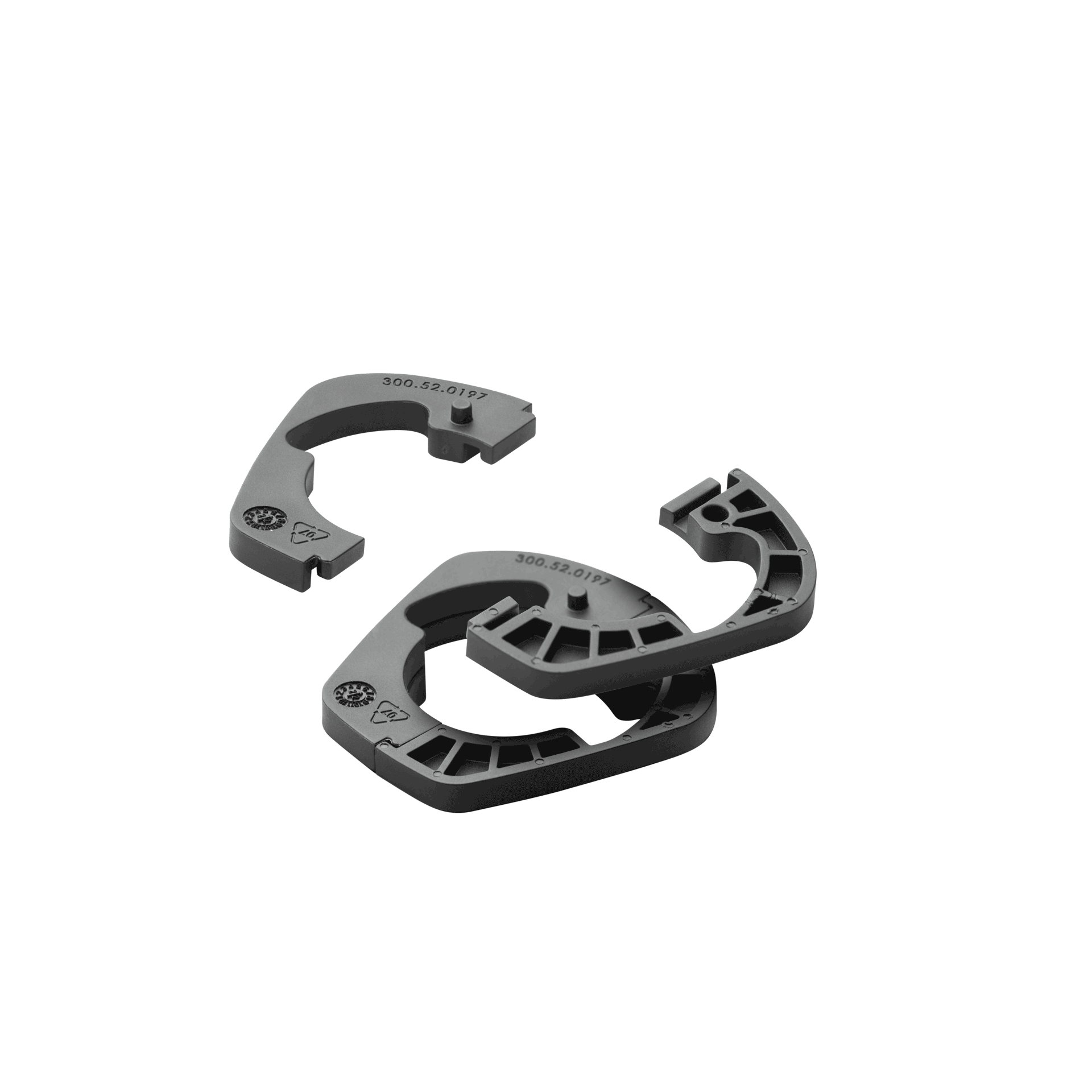 Sixpack Millenium ICR Spacer Set schwarz