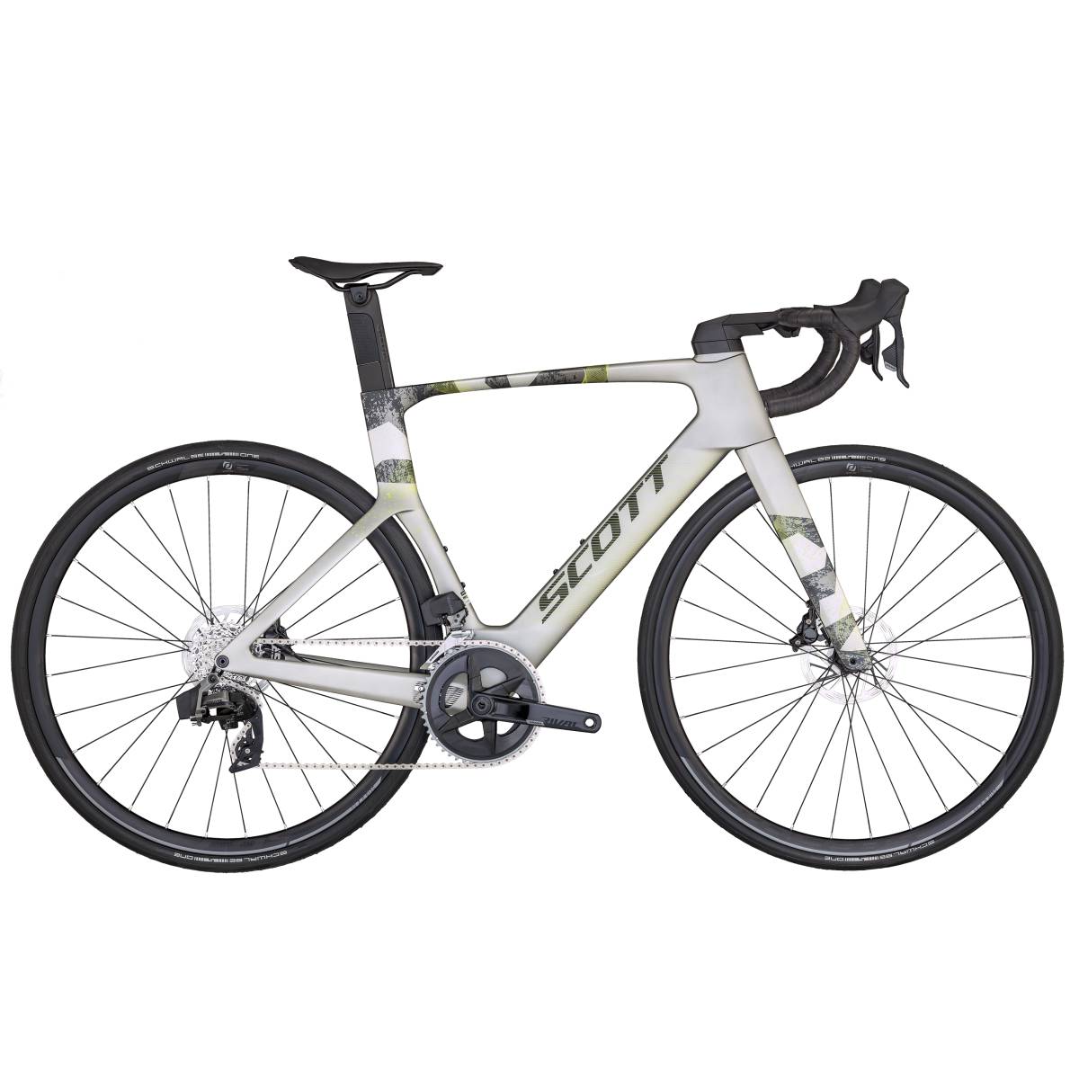 Scott Foil RC 30 Carbon Rennrad Q35.5 Replica silberfarben 2025