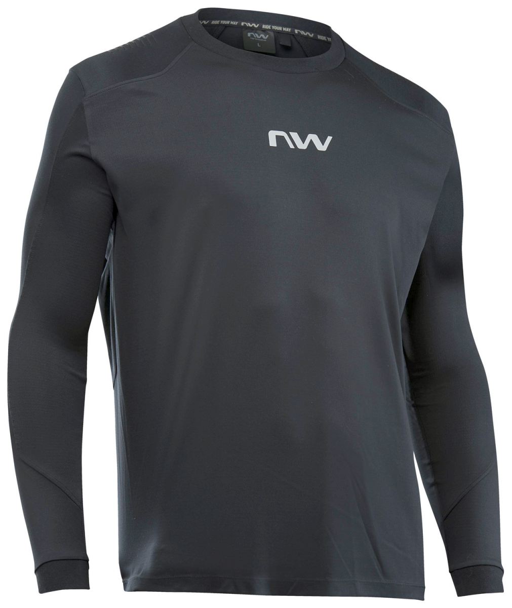 Northwave Sharp Winter Fahrradtrikot lang schwarz 2027