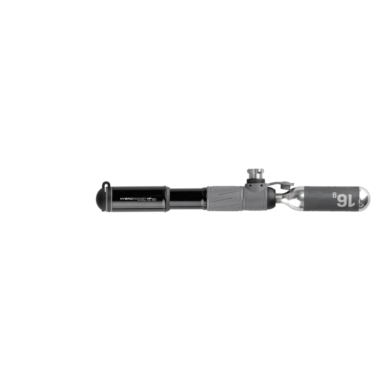 Topeak Hybridrocket HP Co2 Rennrad Fahrrad Pumpe schwarz