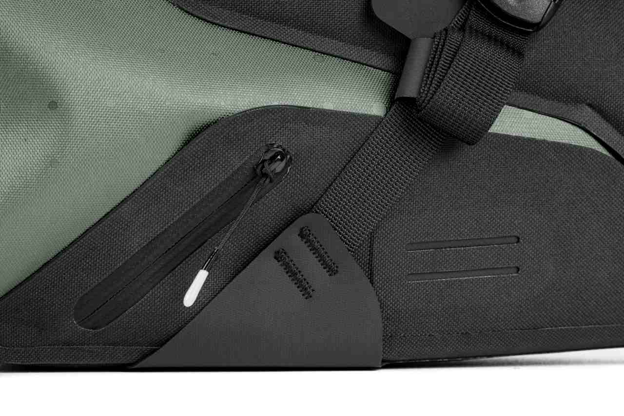 Acid Pack Pro 15 Bikepacker Fahrrad Satteltasche grün