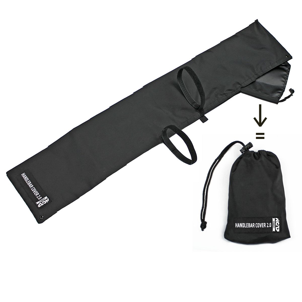 NC-17 Thermo Cover Schutzhüllen 3er Set Akku / Motor / Lenker schwarz