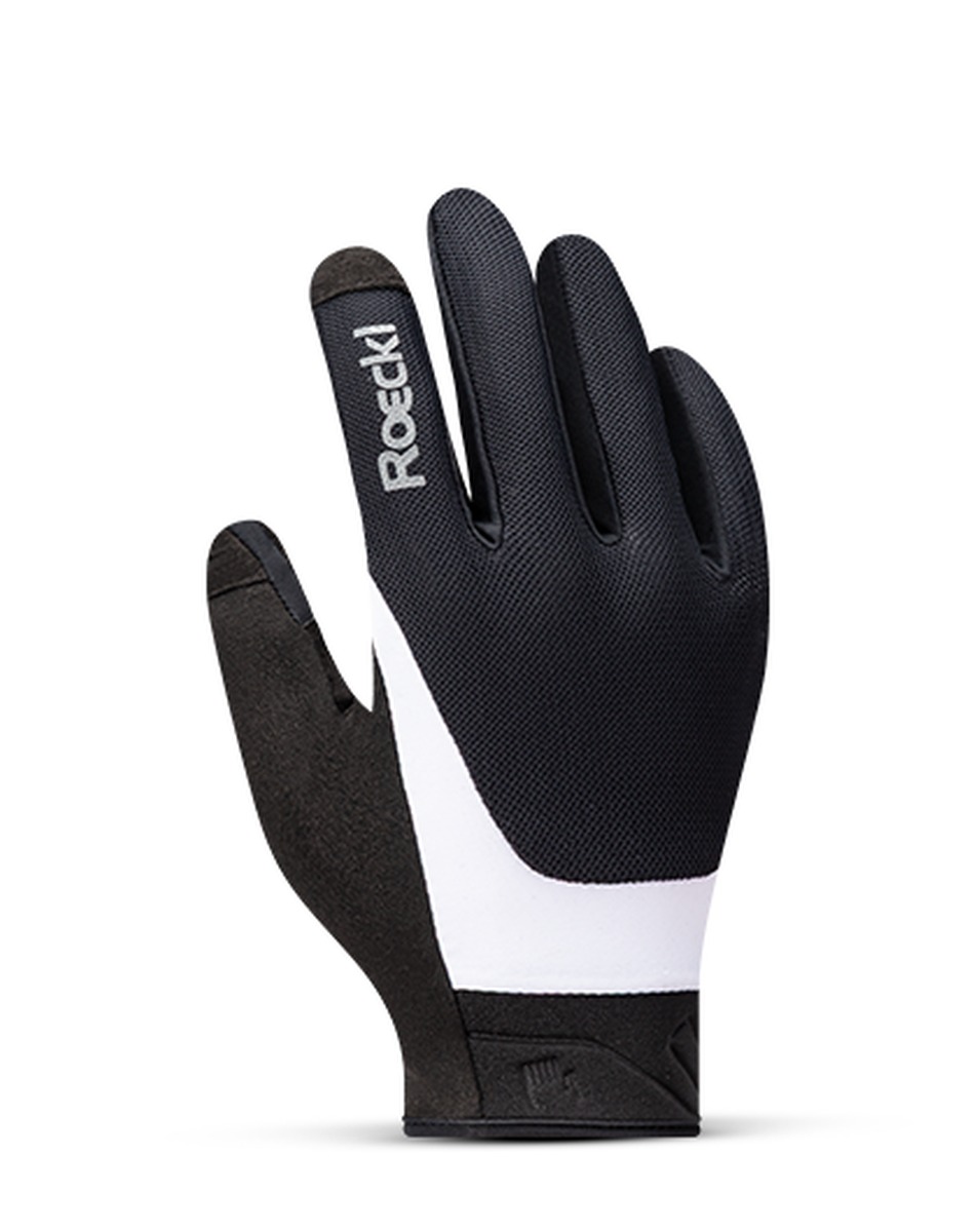 Roeckl Mori 2 Fahrrad Handschuhe lang schwarz/weiß 2026