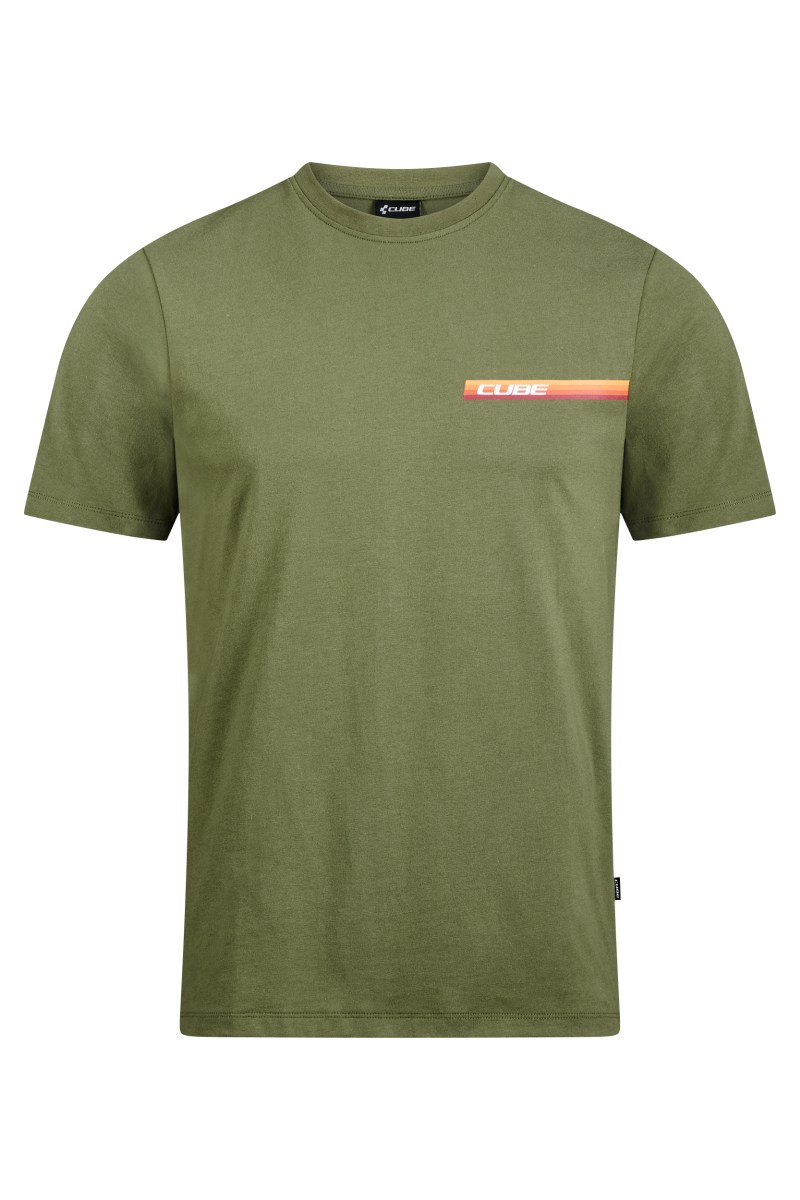 Cube Organic Retro Freizeit T-Shirt grau 2026