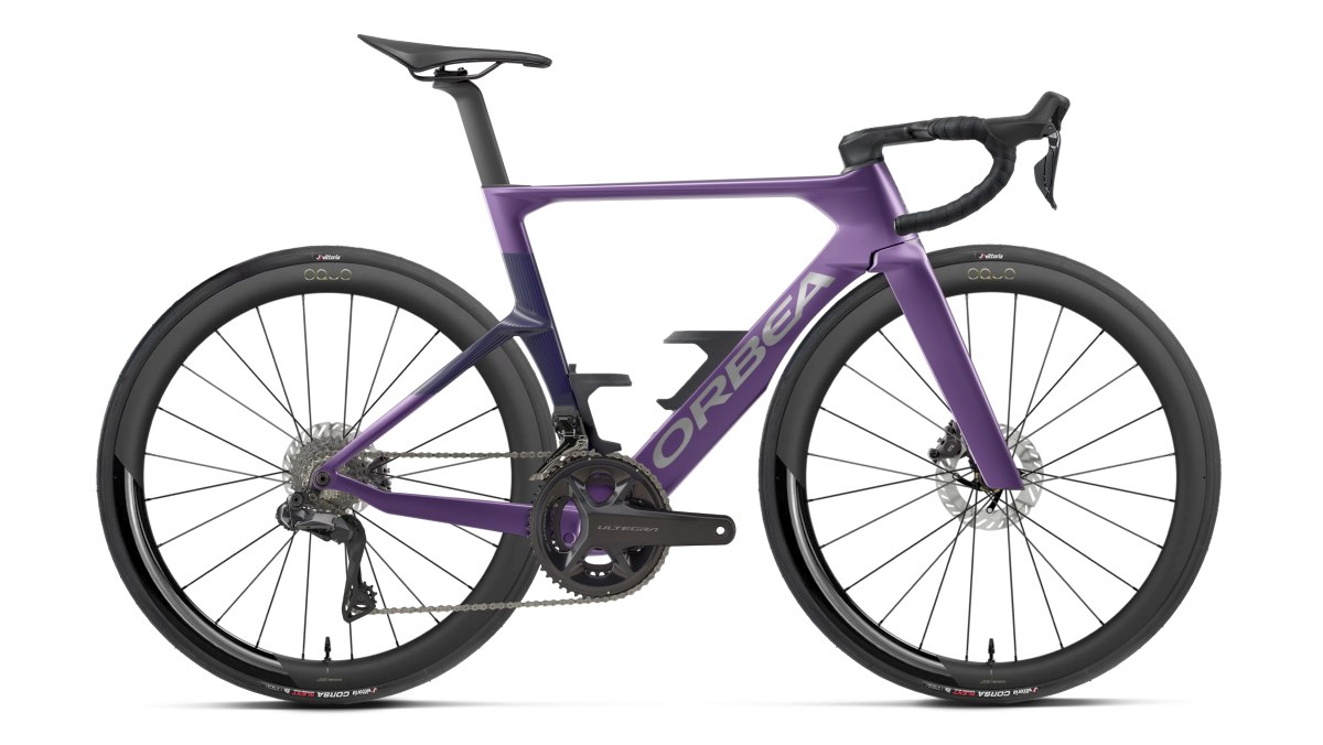 Orbea Orca Aero M20i LTD Carbon Rennrad royal plum/fantasy purple c. view 2027