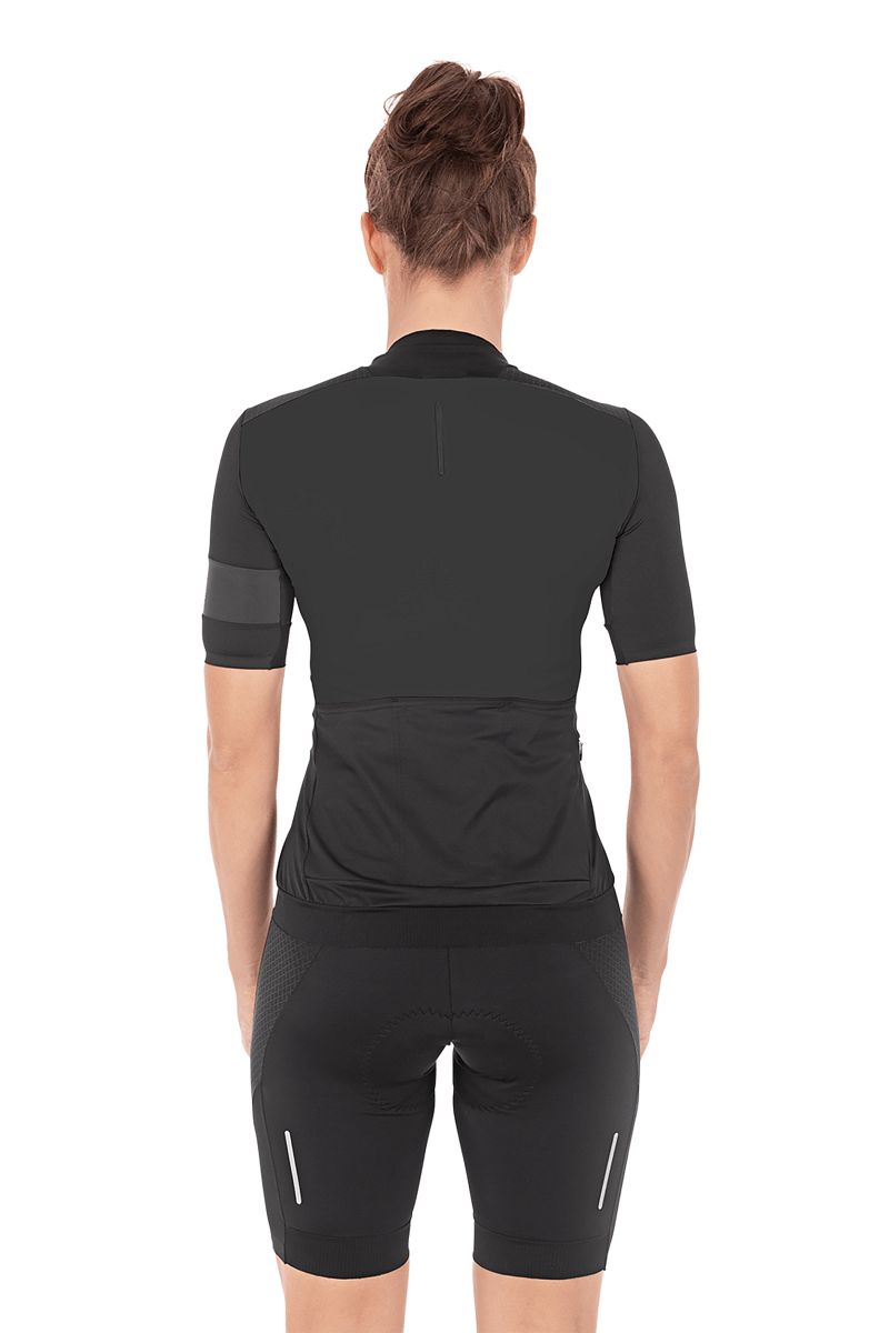 Cube Blackline Damen Fahrrad Trikot kurz schwarz 2027