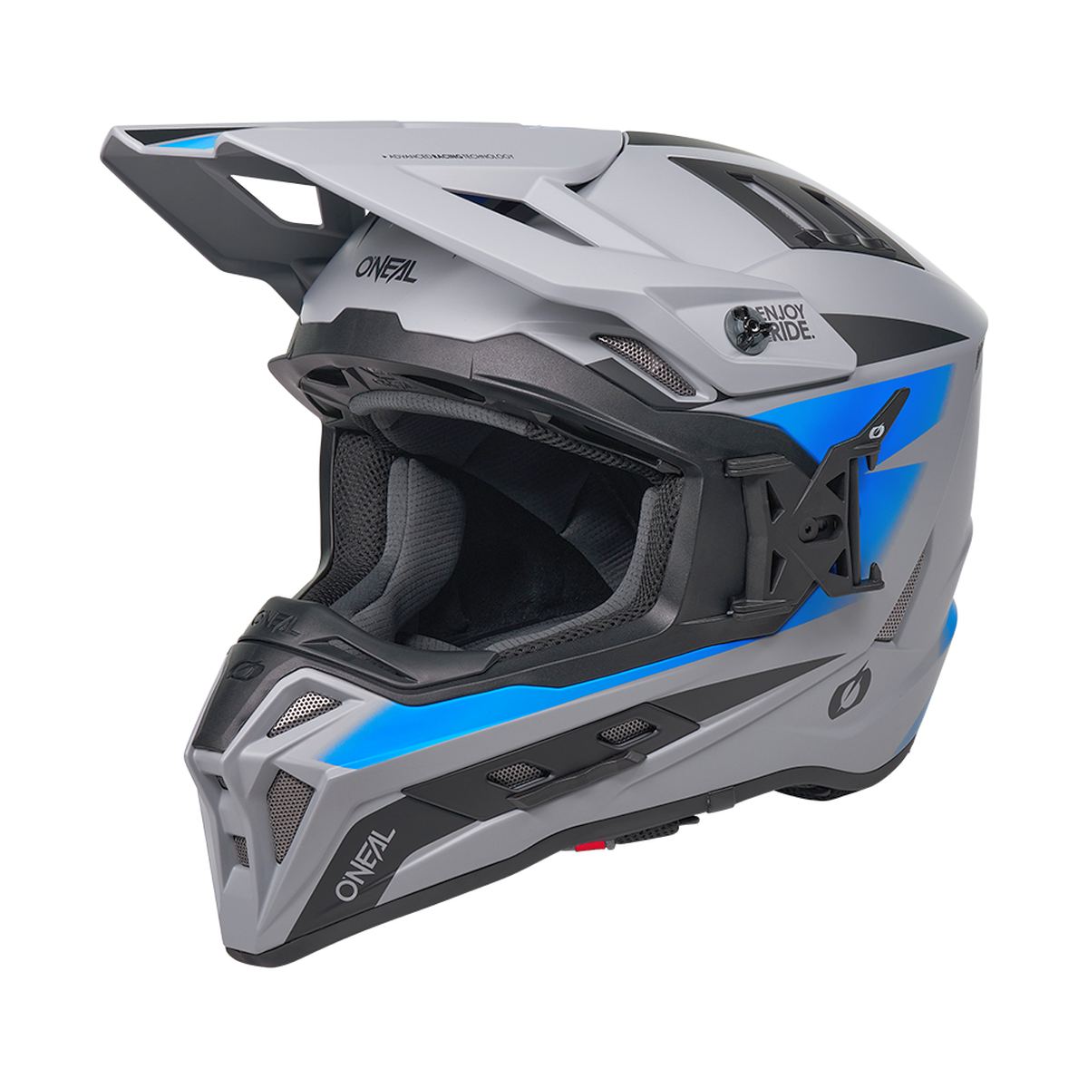 O'Neal EX SRS Magma Motocross Enduro MTB Helm grau/blau 2027