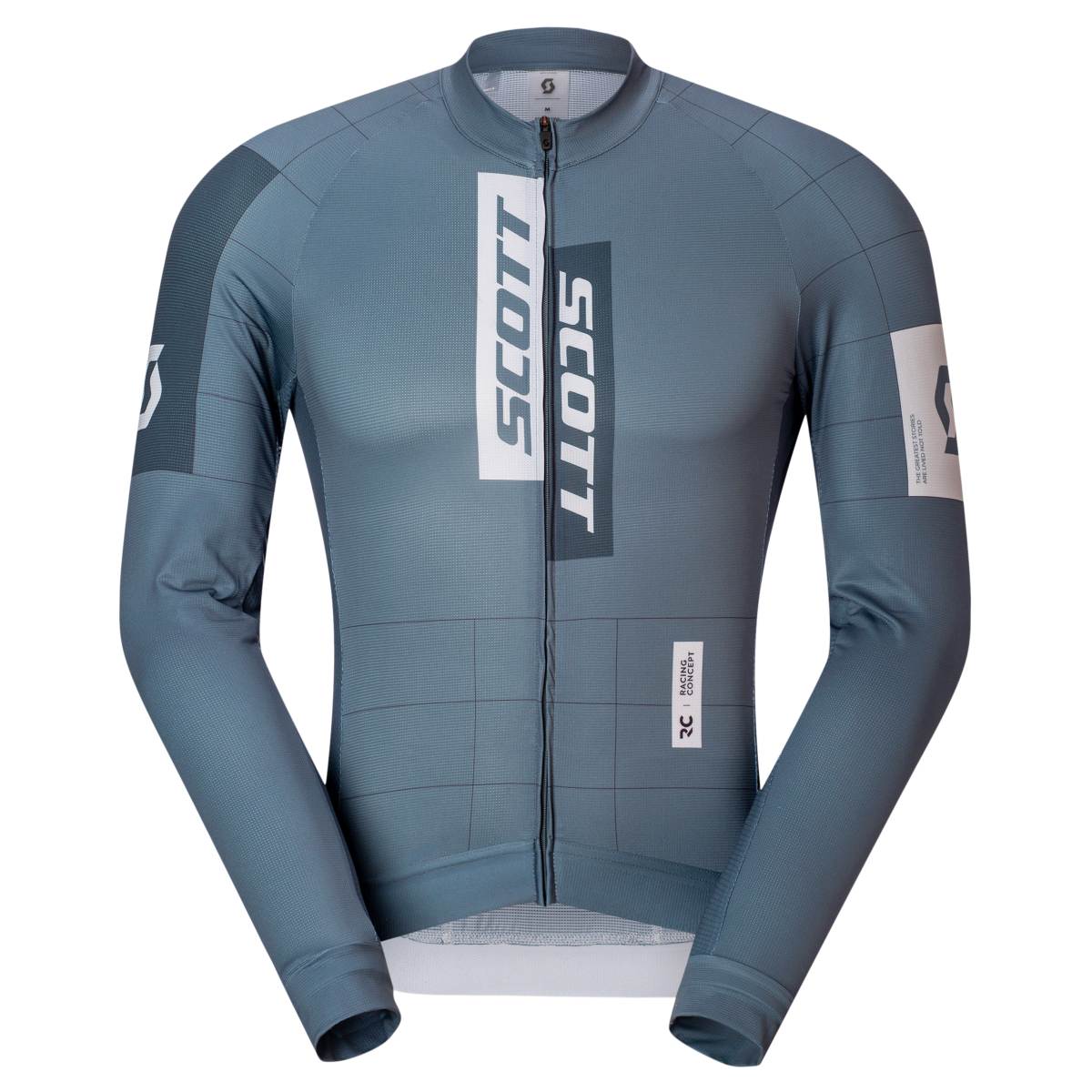 Scott RC Pro Rennrad Fahrradtrikot langarm crag blau/blau 2027