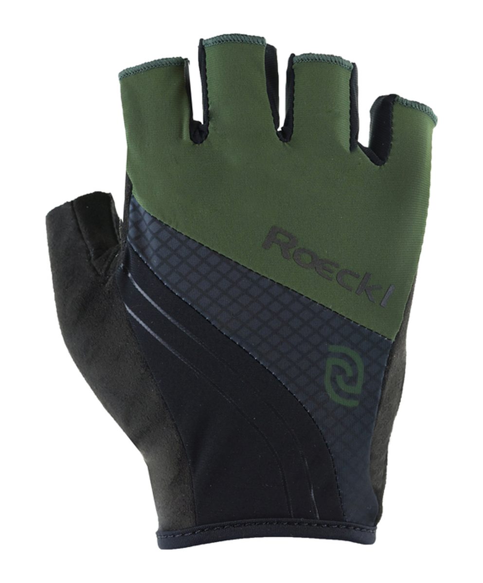Roeckl Ibeto Fahrrad Handschuhe kurz grün/schwarz 2026
