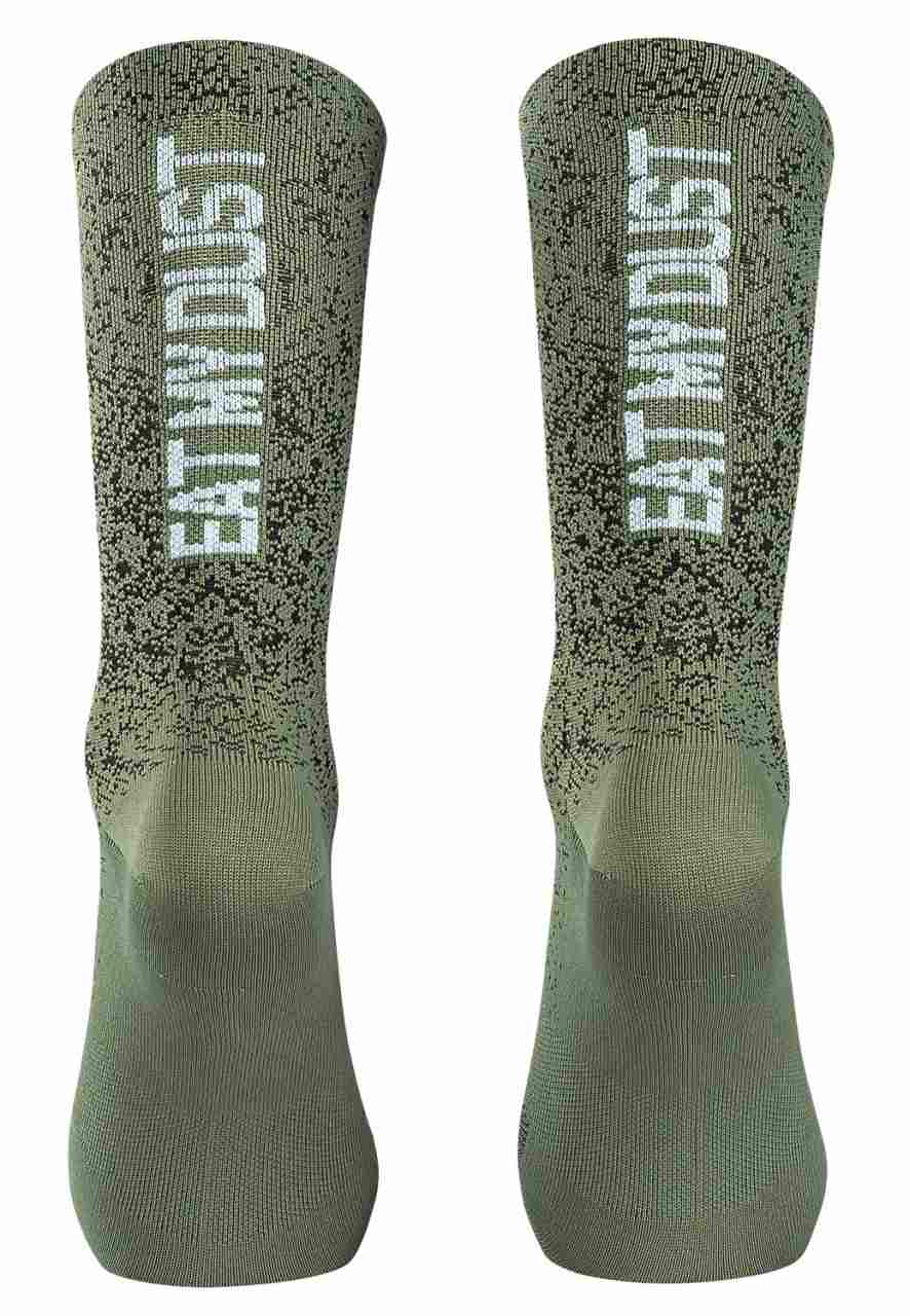 Northwave Eat my Dust Fahrrad Socken grün 2025