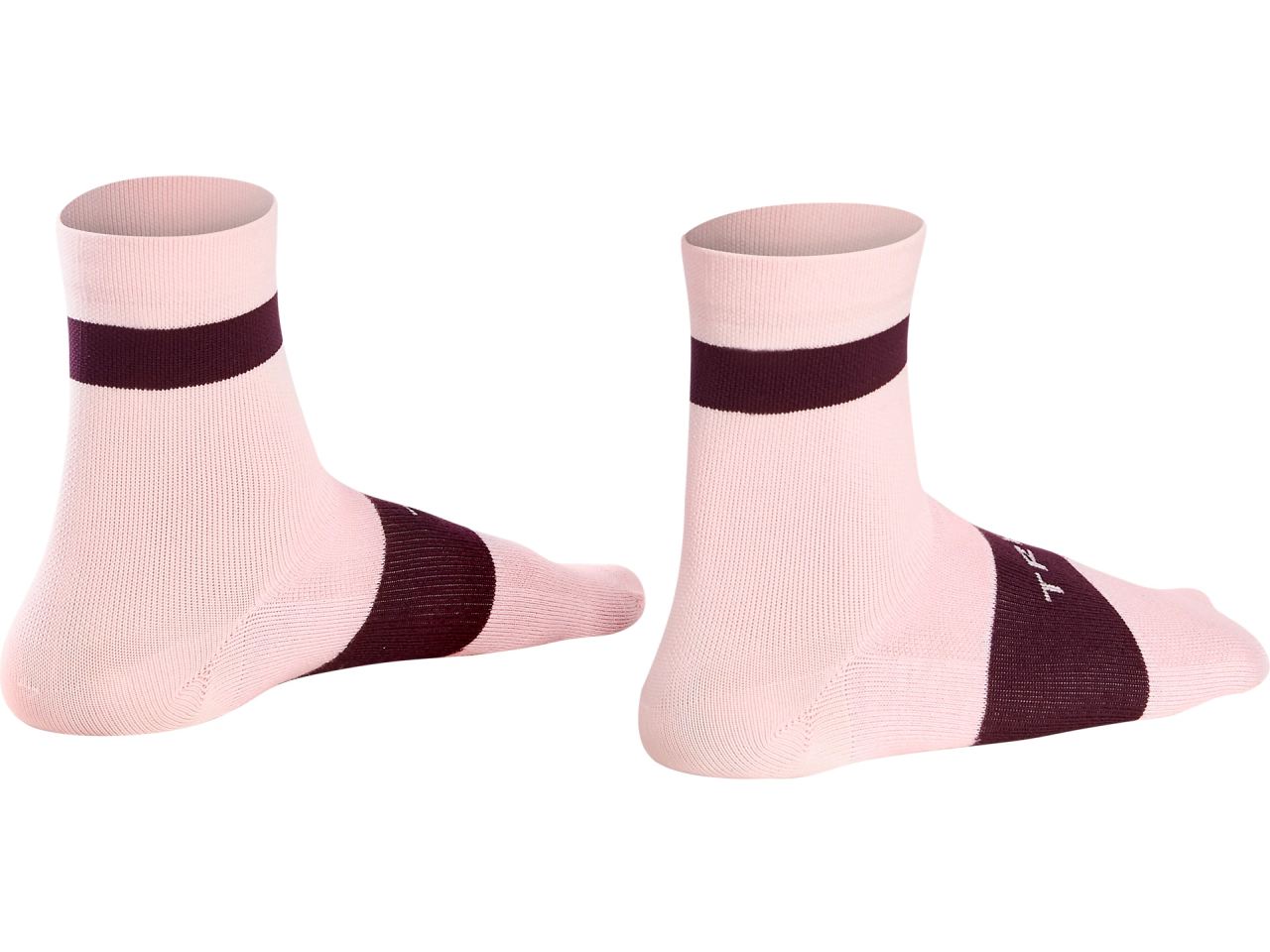Trek Race Quarter Fahrrad Socken rosa 2025