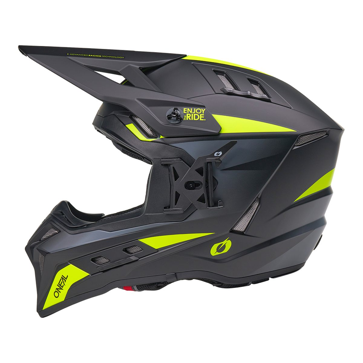 O'Neal EX SRS Magma Motocross Enduro MTB Helm schwarz/gelb 2027