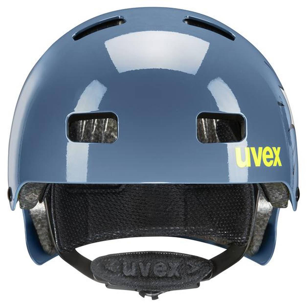 Uvex Kid 3 Kinder BMX Dirt Fahrrad Helm stone blau 2025