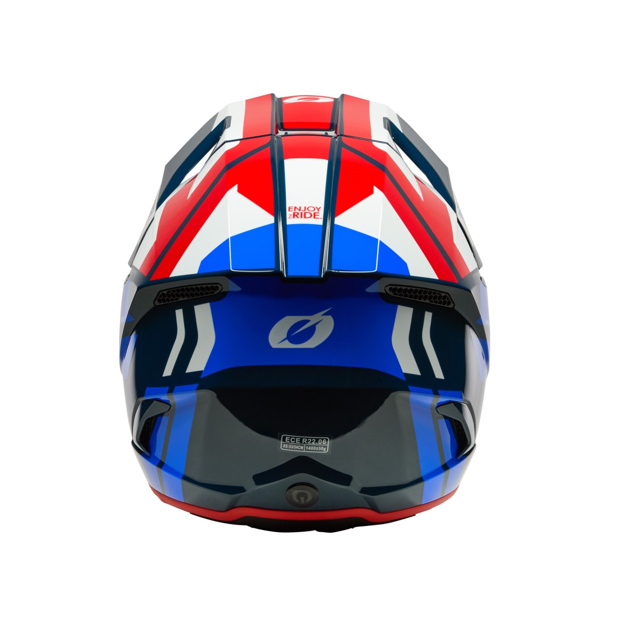 ONeal 3SRS Ride Motocross Enduro MTB Helm blau/weiß/rot 2027