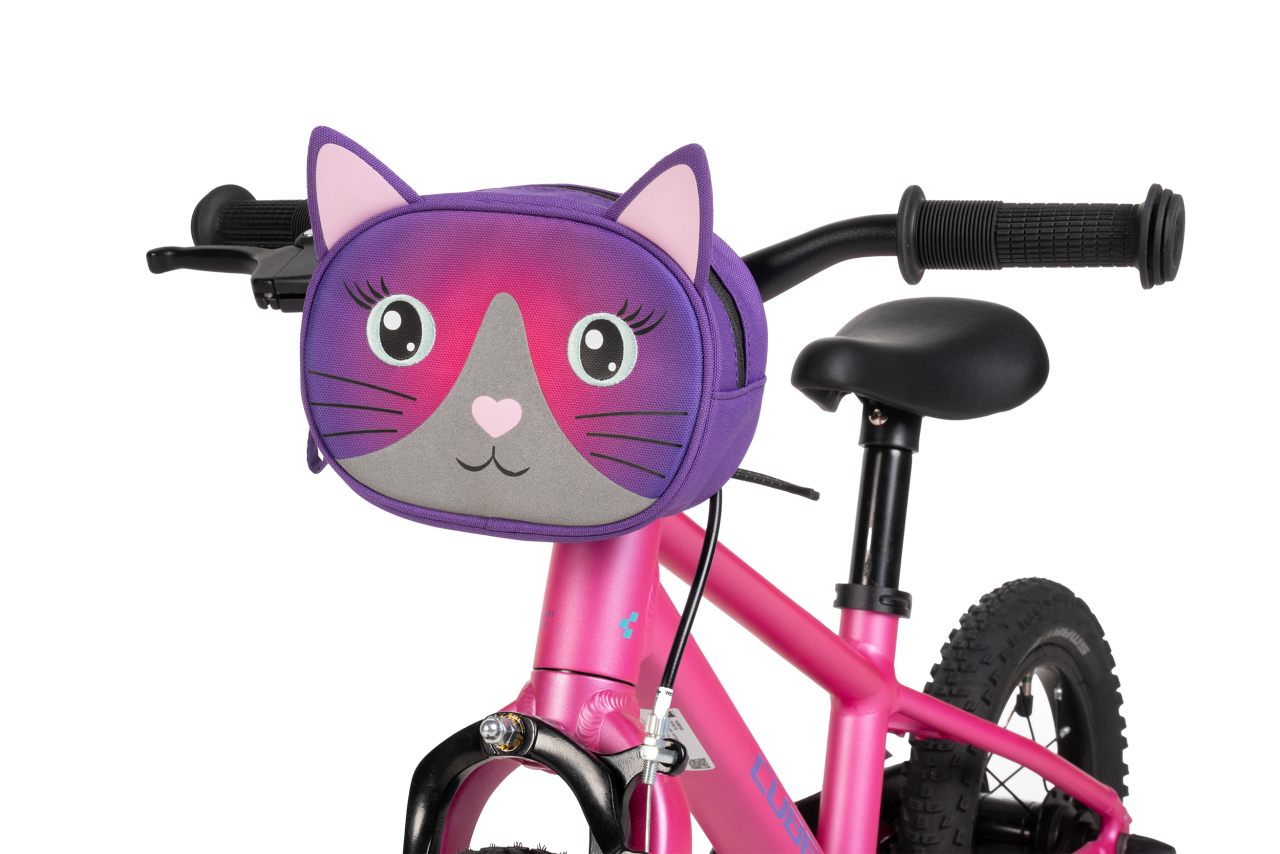 Acid Kids Katze Kinder Lenkertasche plum