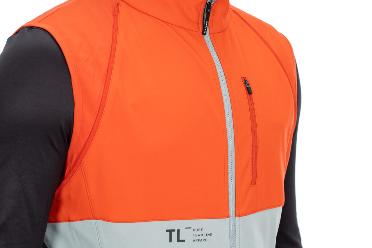 Cube Teamline Fahrrad Multifunktionsjacke rot/grau 2027
