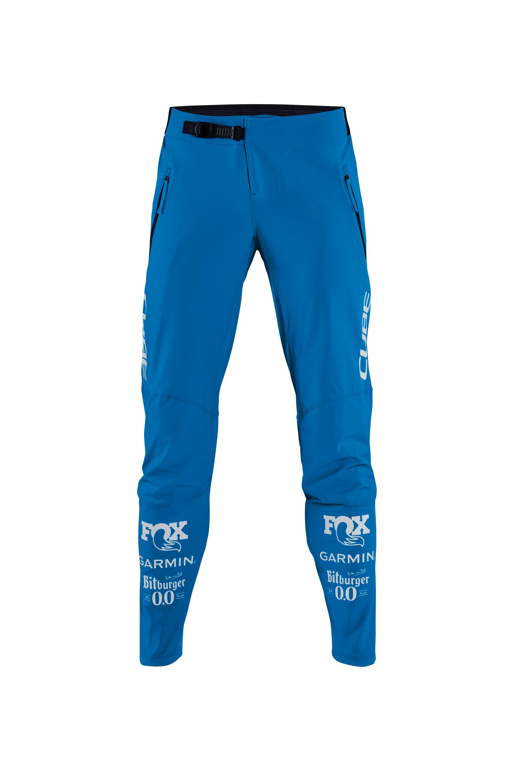 Cube Vertex X Actionteam Fahrrad Pant Hose lang blau 2026