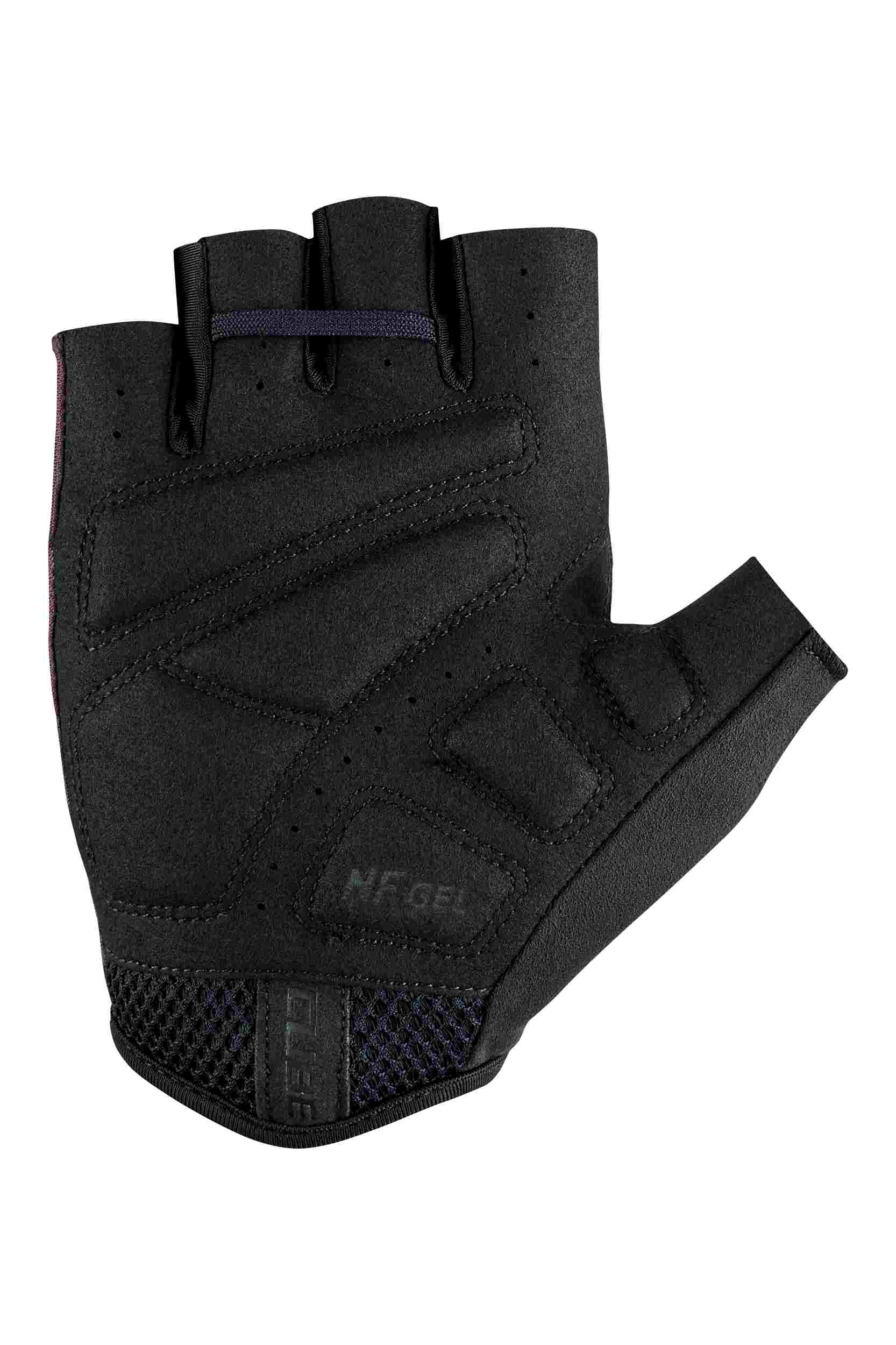 Cube NF Ergonomics Gel Fahrrad Handschuhe kurz burgundy rot/grau 2027